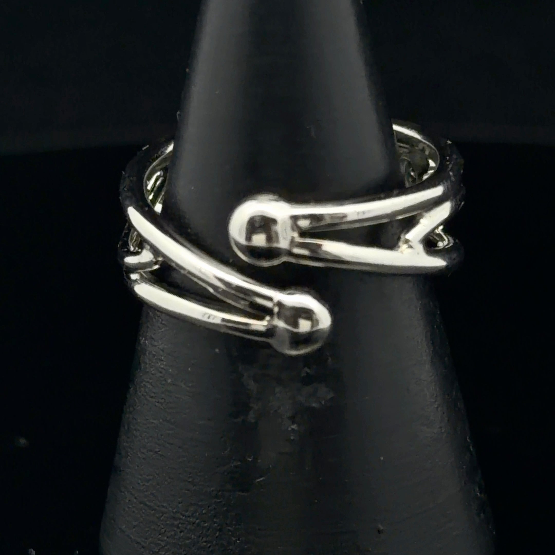 Preorder Moldavite Stacker Cuff Ring .925 Silver for Creating your Dream Life