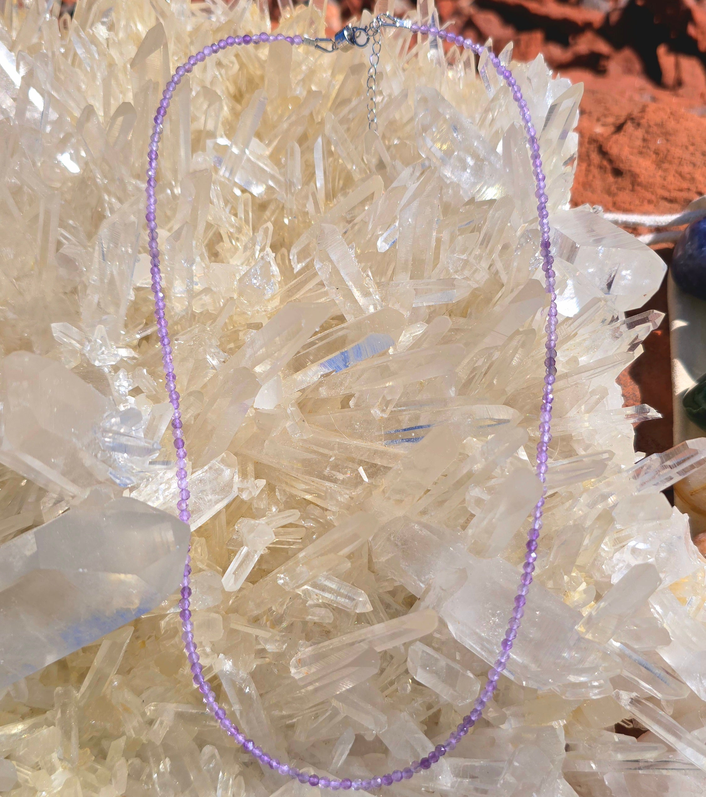 Everyday Magic Holiday Set | Choker Bracelet + Luxury 7-Chakra Stone Set | Citrine Rose Quartz Amethyst Black Tourmaline