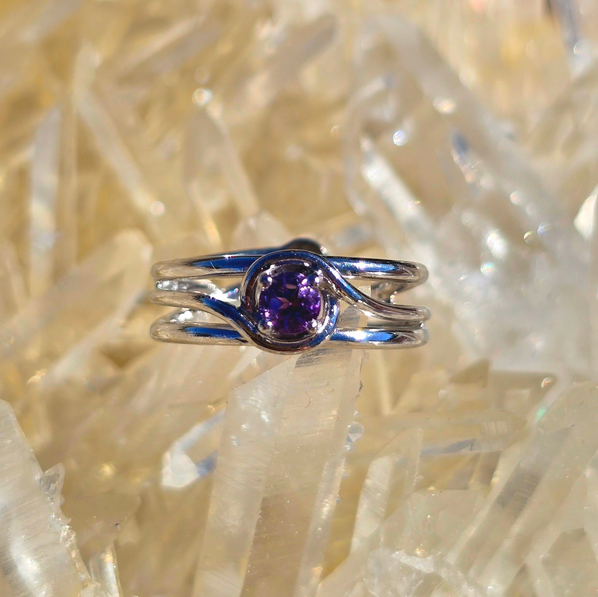 Radiant Ritual Holiday Set | Choker Bracelet Midi Ring + Luxury 7-Chakra Stone Set | Citrine Rose Quartz Amethyst Black Tourmaline