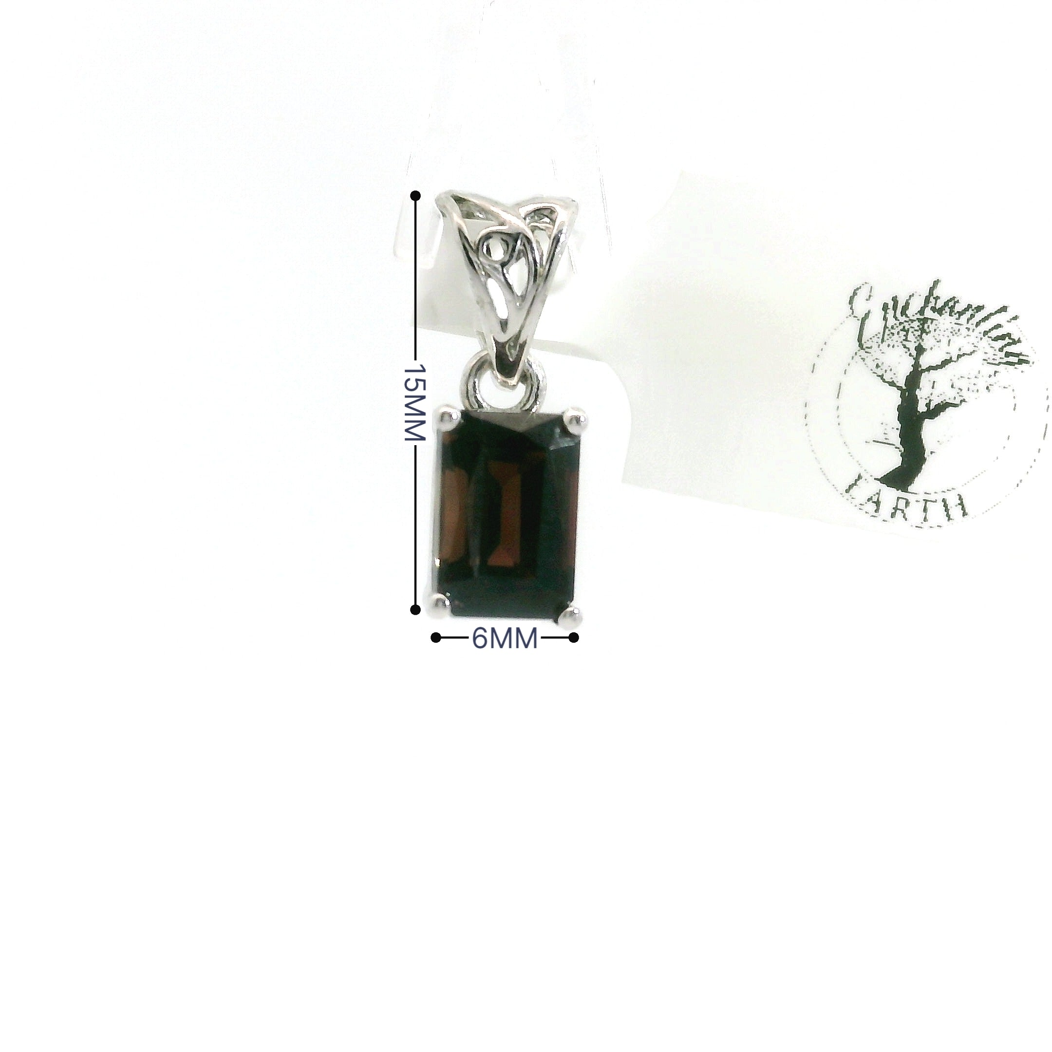 Axinite Pendant .925 Silver for Clarity, Grounding, Energetic & Wisdom on your Journey