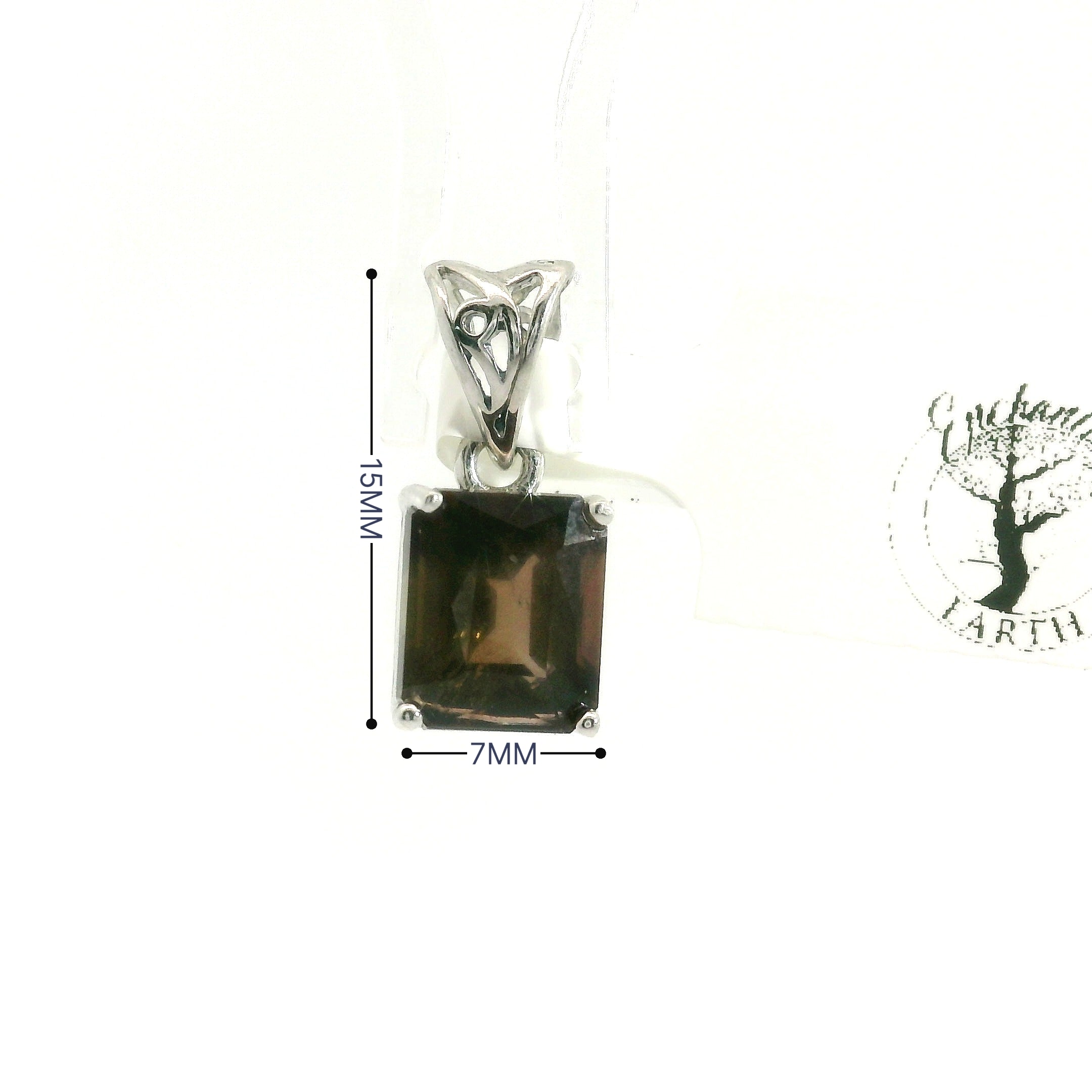 Axinite Pendant .925 Silver for Clarity, Grounding, Energetic & Wisdom on your Journey