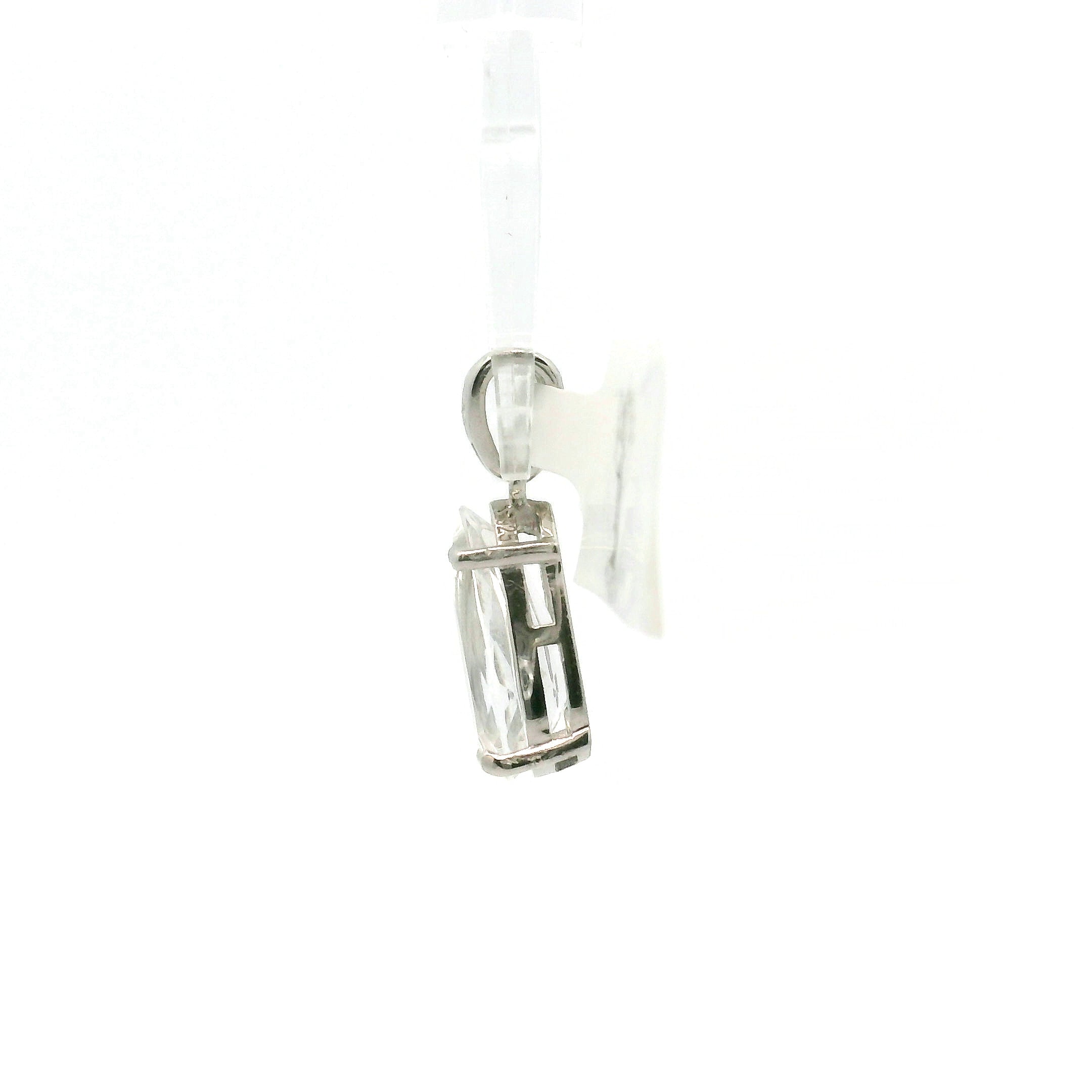 Pollucite Pendant 925 Silver for Good Luck, Protection and Connection to Source