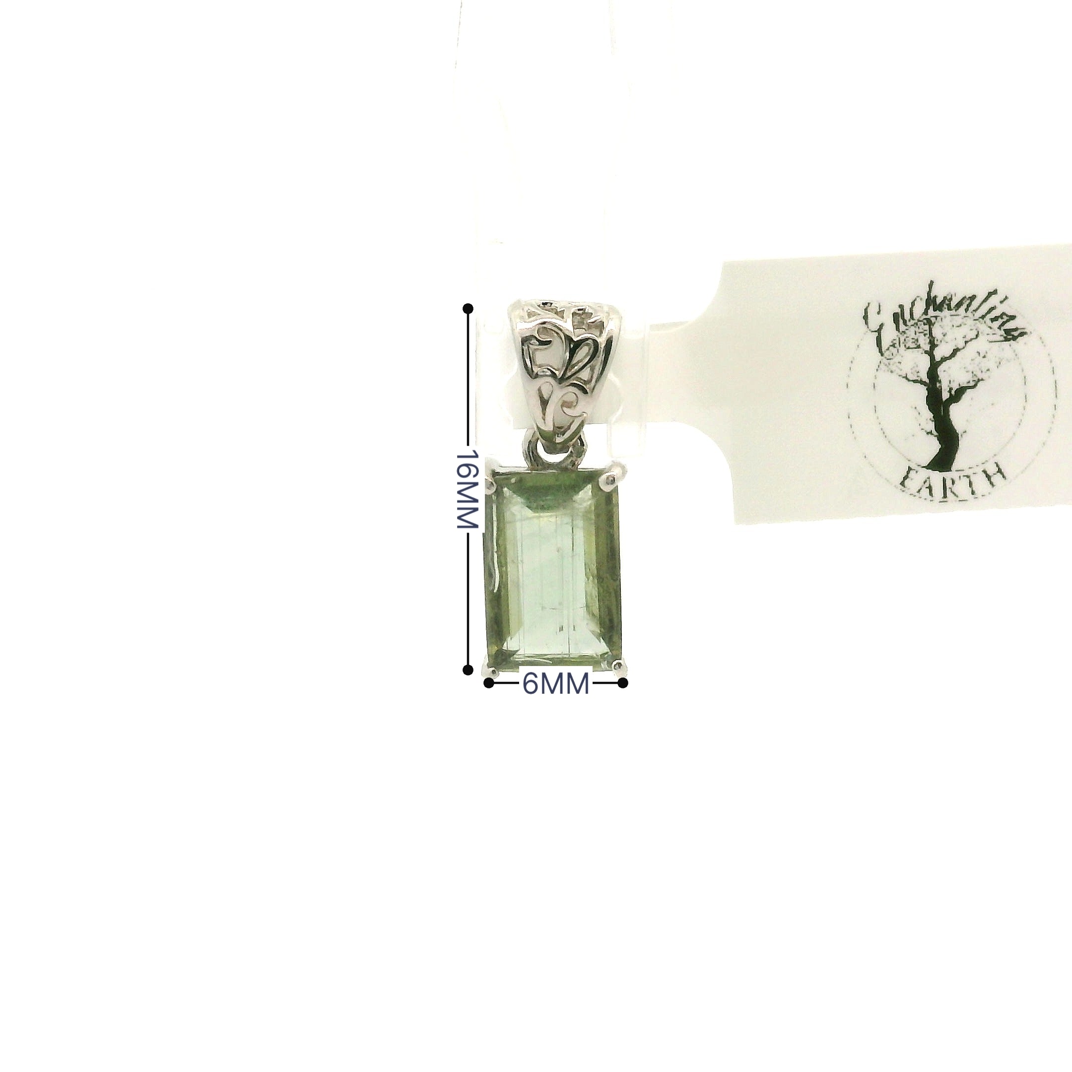 Rutilated Zoisite Pendant .925 Silver for Elevating your Consciousness