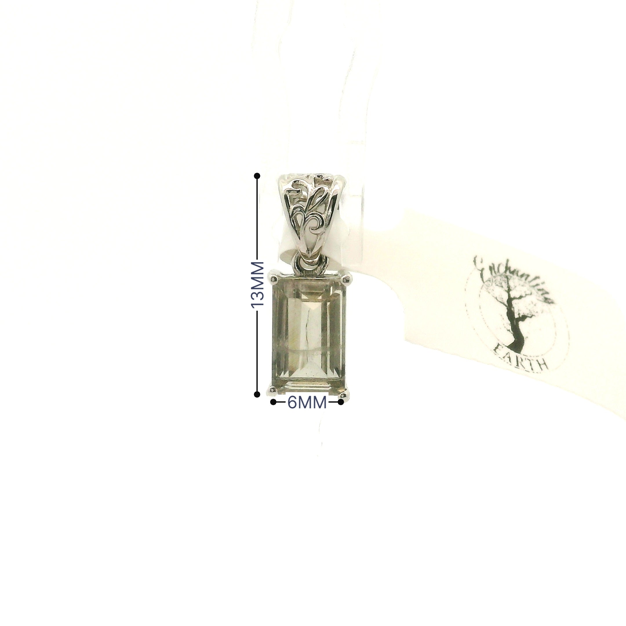 Rutilated Zoisite Pendant .925 Silver for Elevating your Consciousness