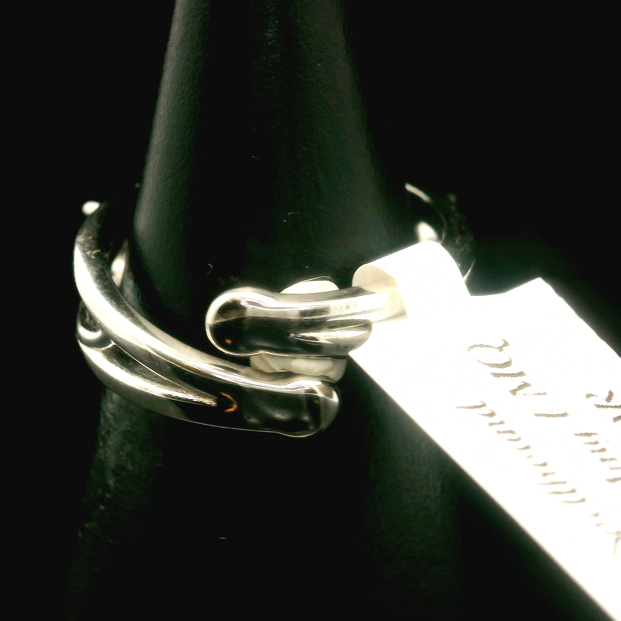 Multi-stone Stacker Cuff Ring .925 Silver for Healing, Intention Setting and Manifesting your Desires