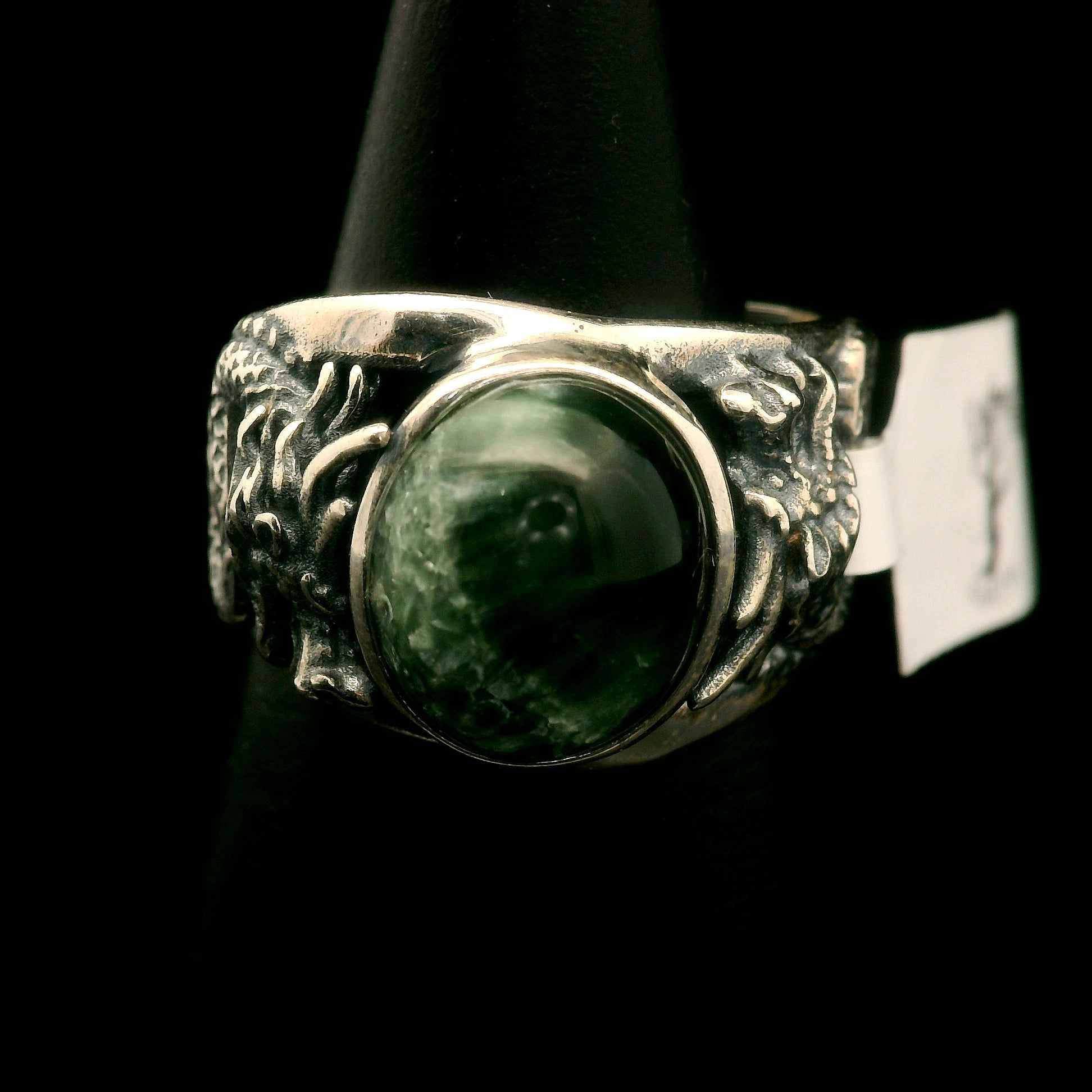 Dragon Cuff Ring 925 Silver for Courage, Protection and Personal Power