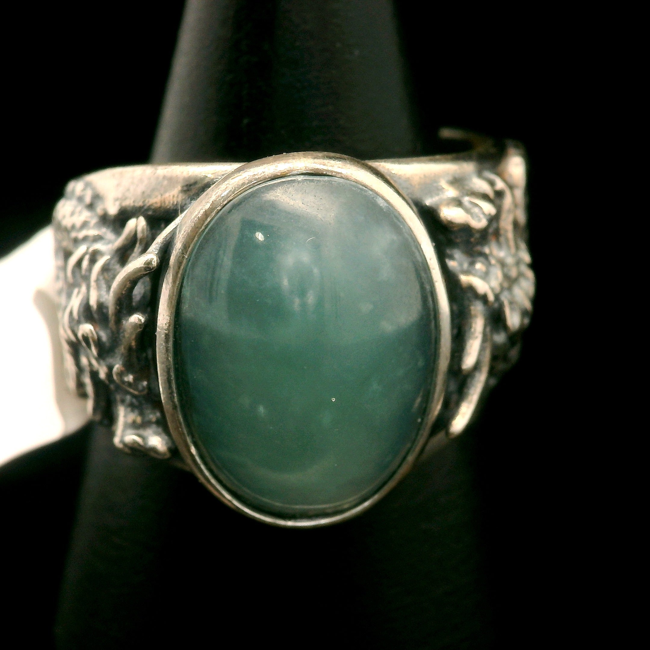 Dragon Cuff Ring 925 Silver for Courage, Protection and Personal Power