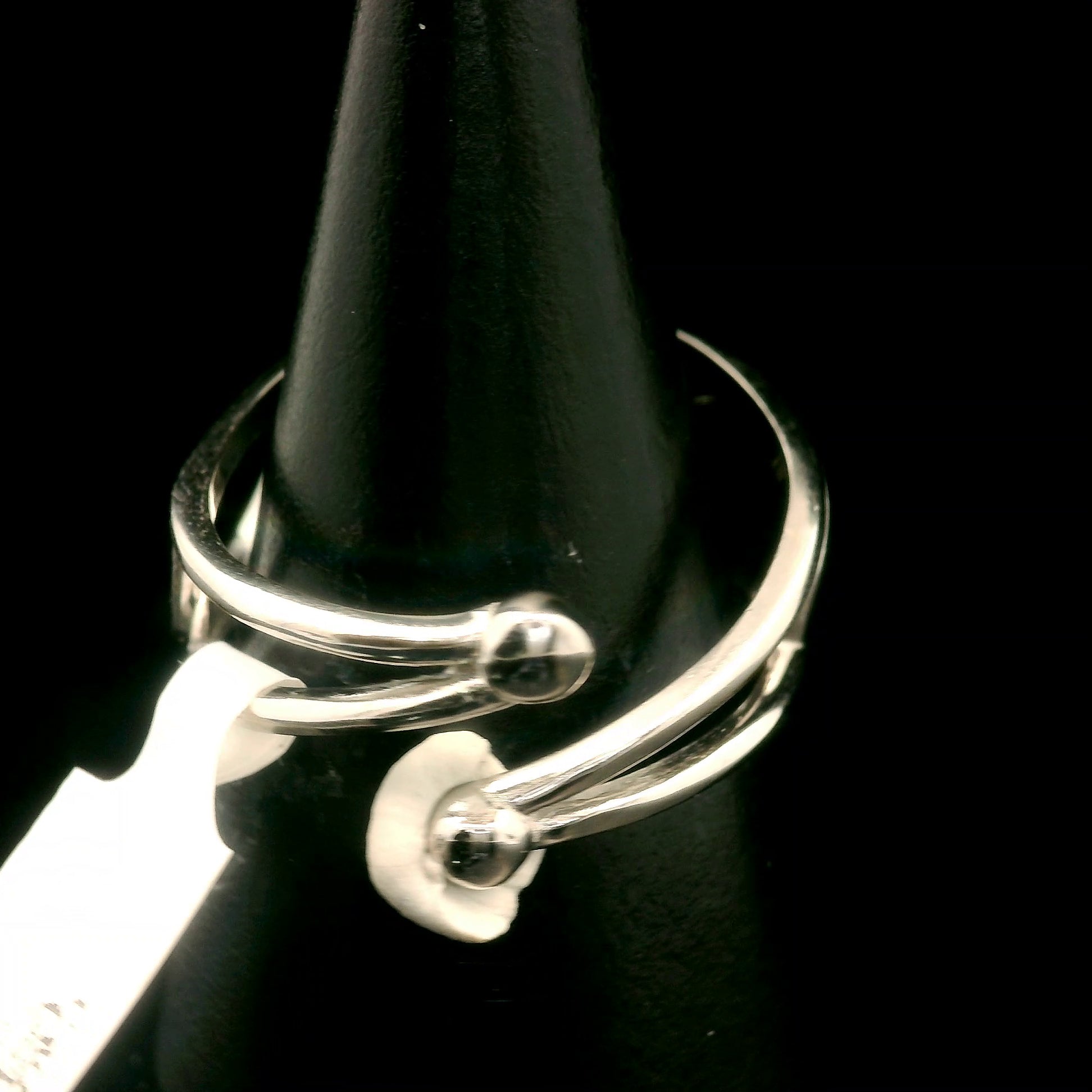Sphalerite Cuff Ring .925 Silver for Clarity, Inspiration, Manifestation and Protection
