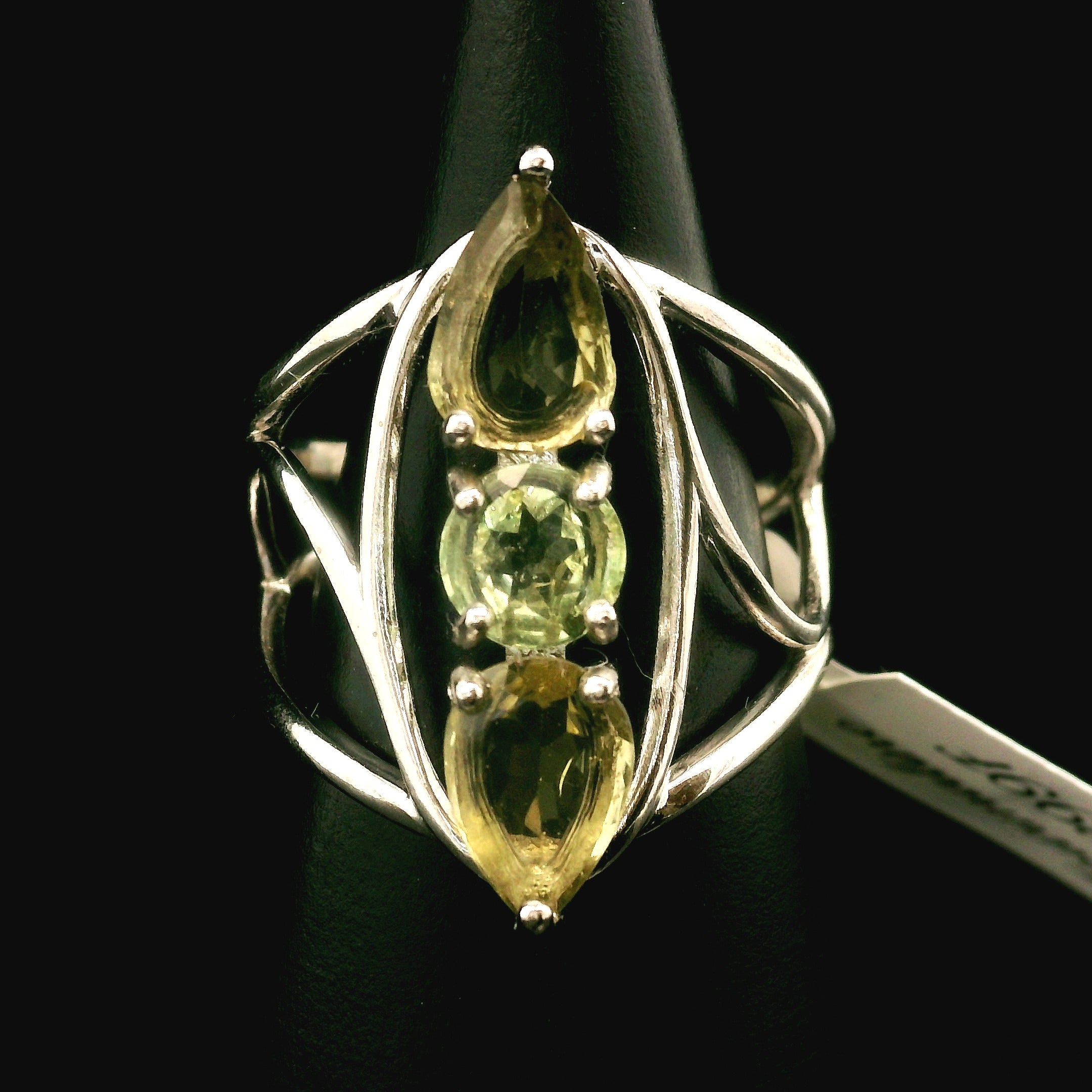 Wand Cuff Ring .925 Silver for Higher Levels of Awareness, Peaceful Communication and Clarity
