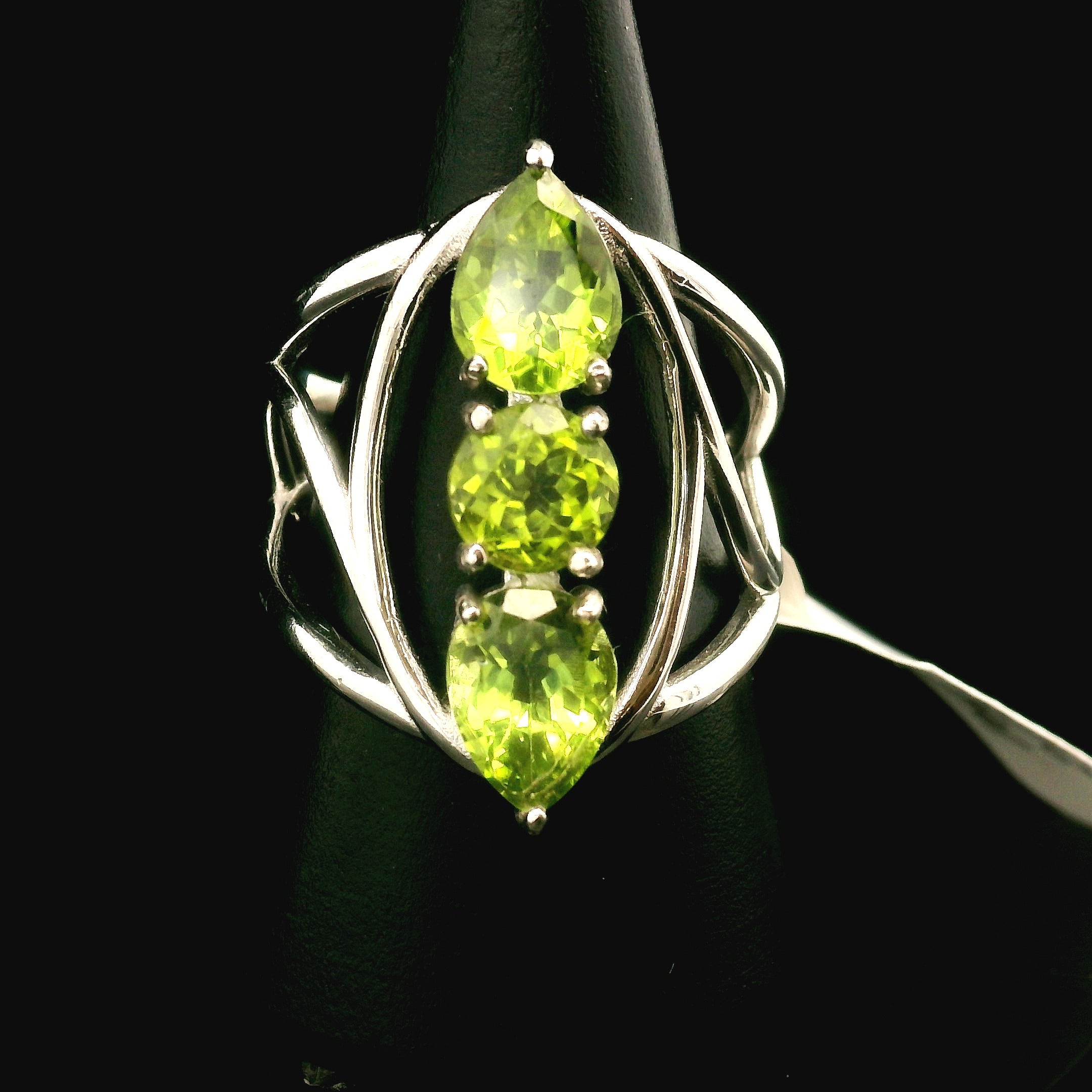 Wand Cuff Ring .925 Silver for Higher Levels of Awareness, Peaceful Communication and Clarity