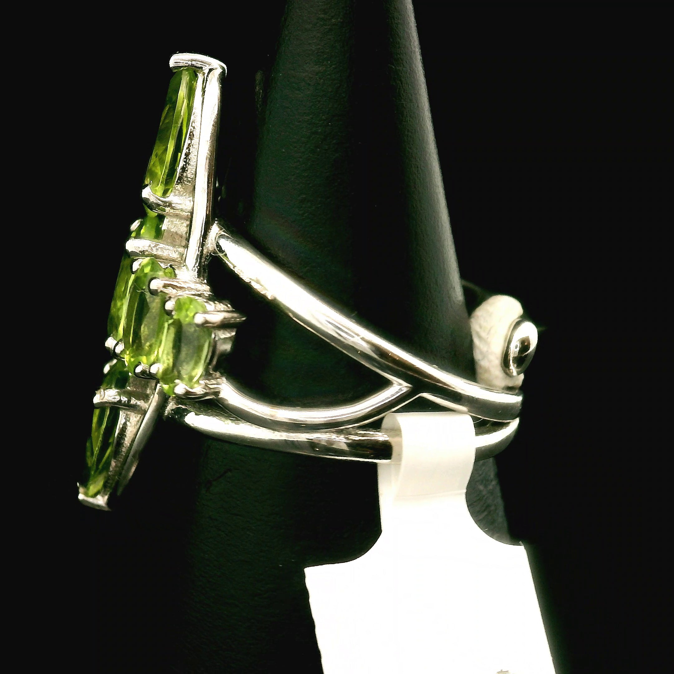 Cross Cuff Ring .925 Silver for Healing, Intention Setting and Manifesting your Desires