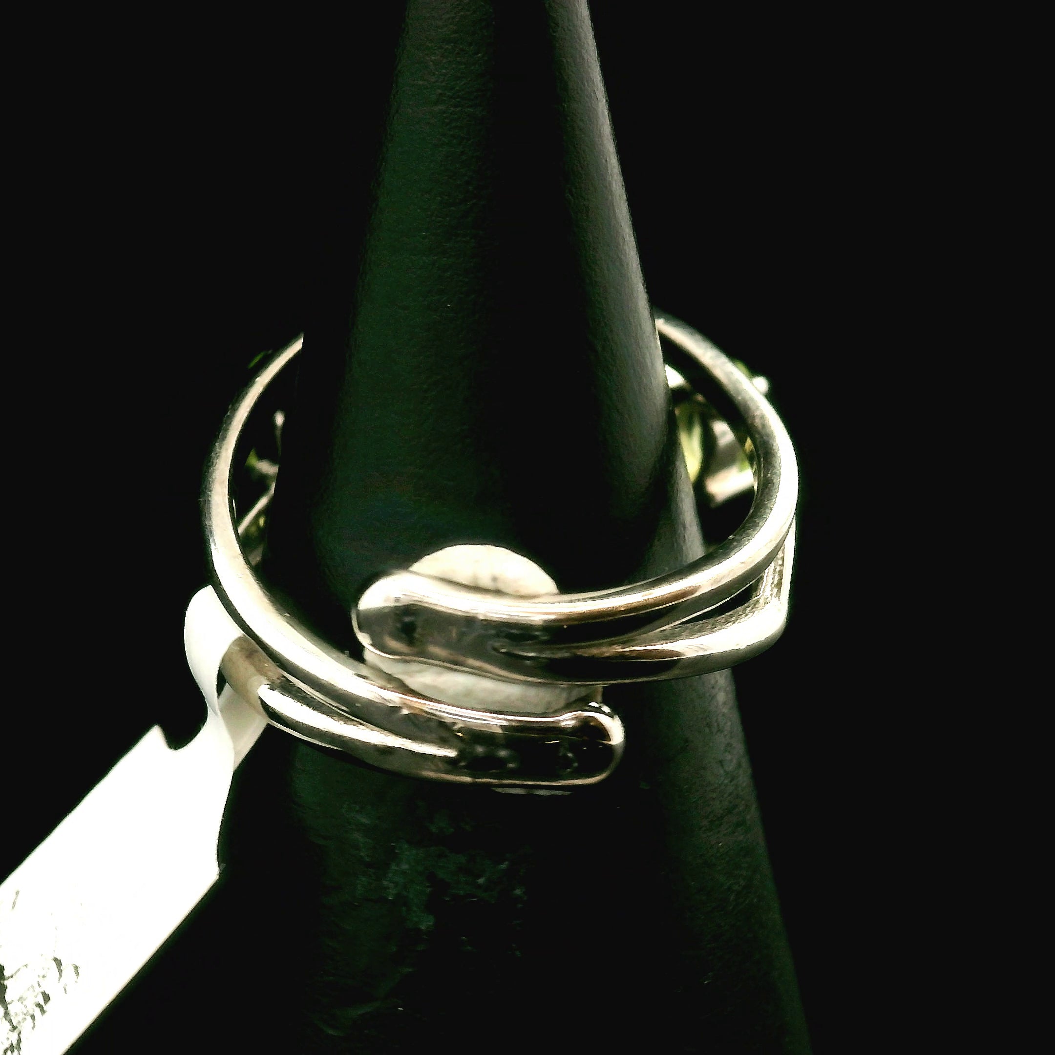 Cross Cuff Ring .925 Silver for Healing, Intention Setting and Manifesting your Desires