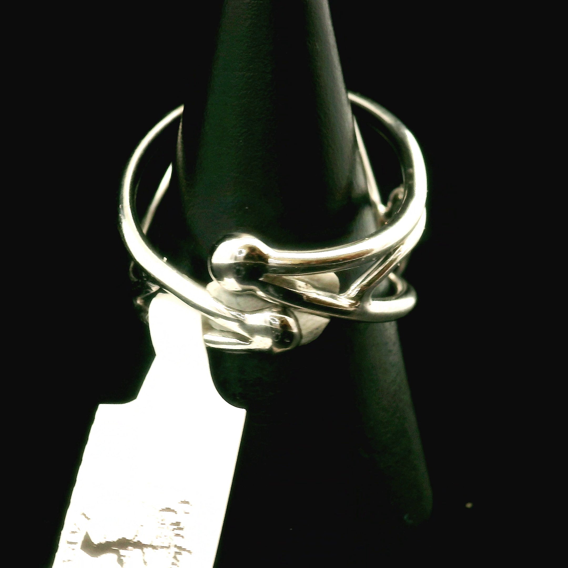 Turquoise Persian Tibetan Cuff Ring for Good Luck, Prosperity and Protection