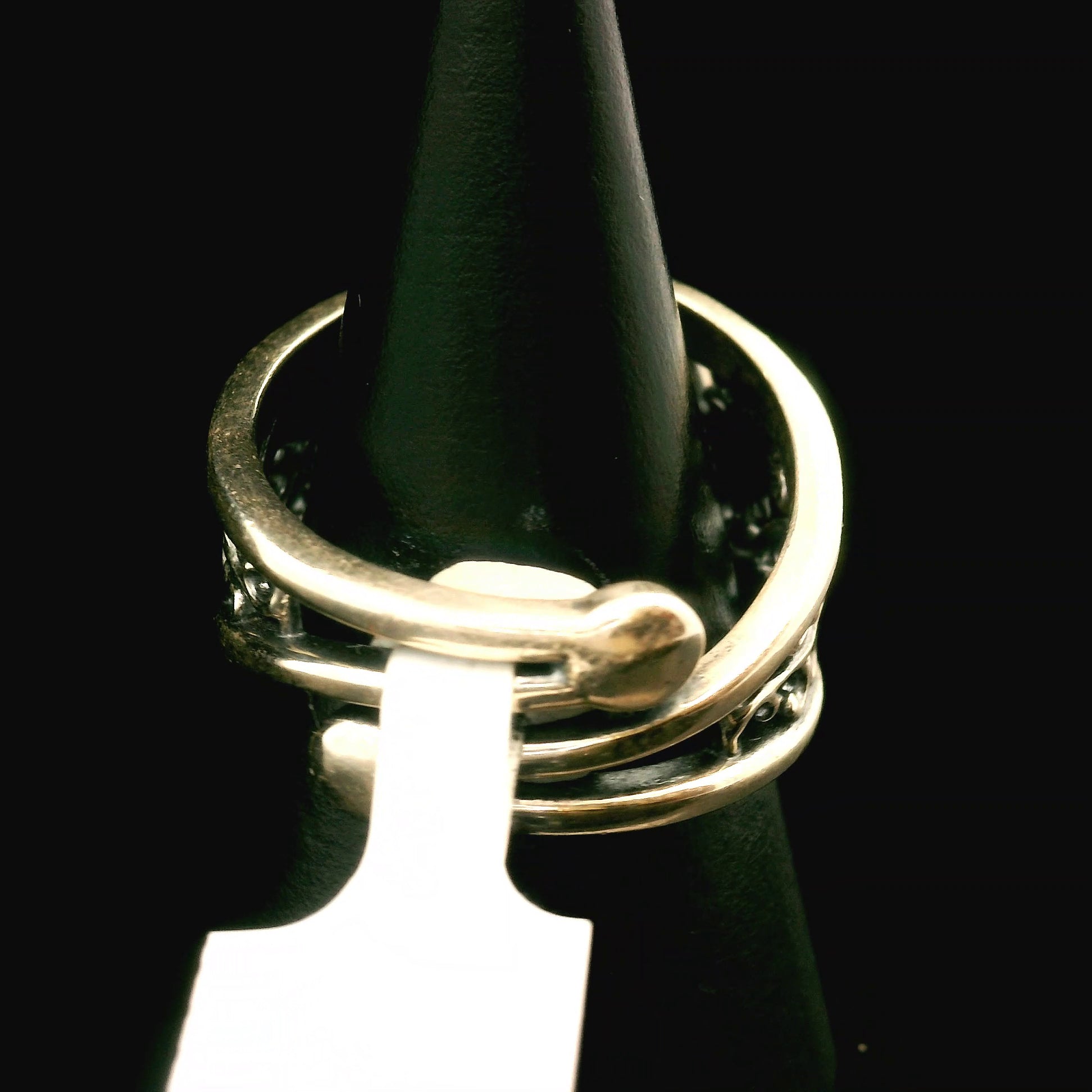 Celestial Harmony Sun and Moon Yin Yang Cuff Ring .925 Silver for Healing, Intention Setting and Manifesting your Desires