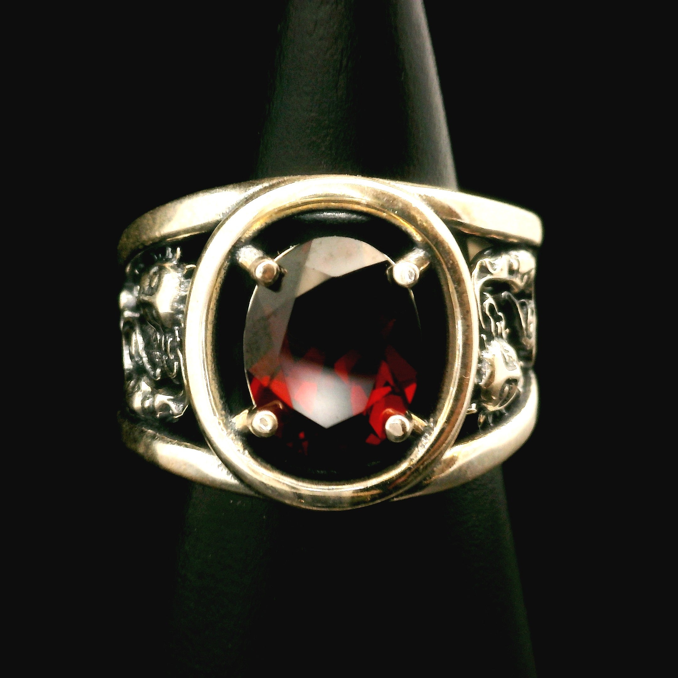 Celestial Harmony Sun and Moon Yin Yang Cuff Ring .925 Silver for Healing, Intention Setting and Manifesting your Desires