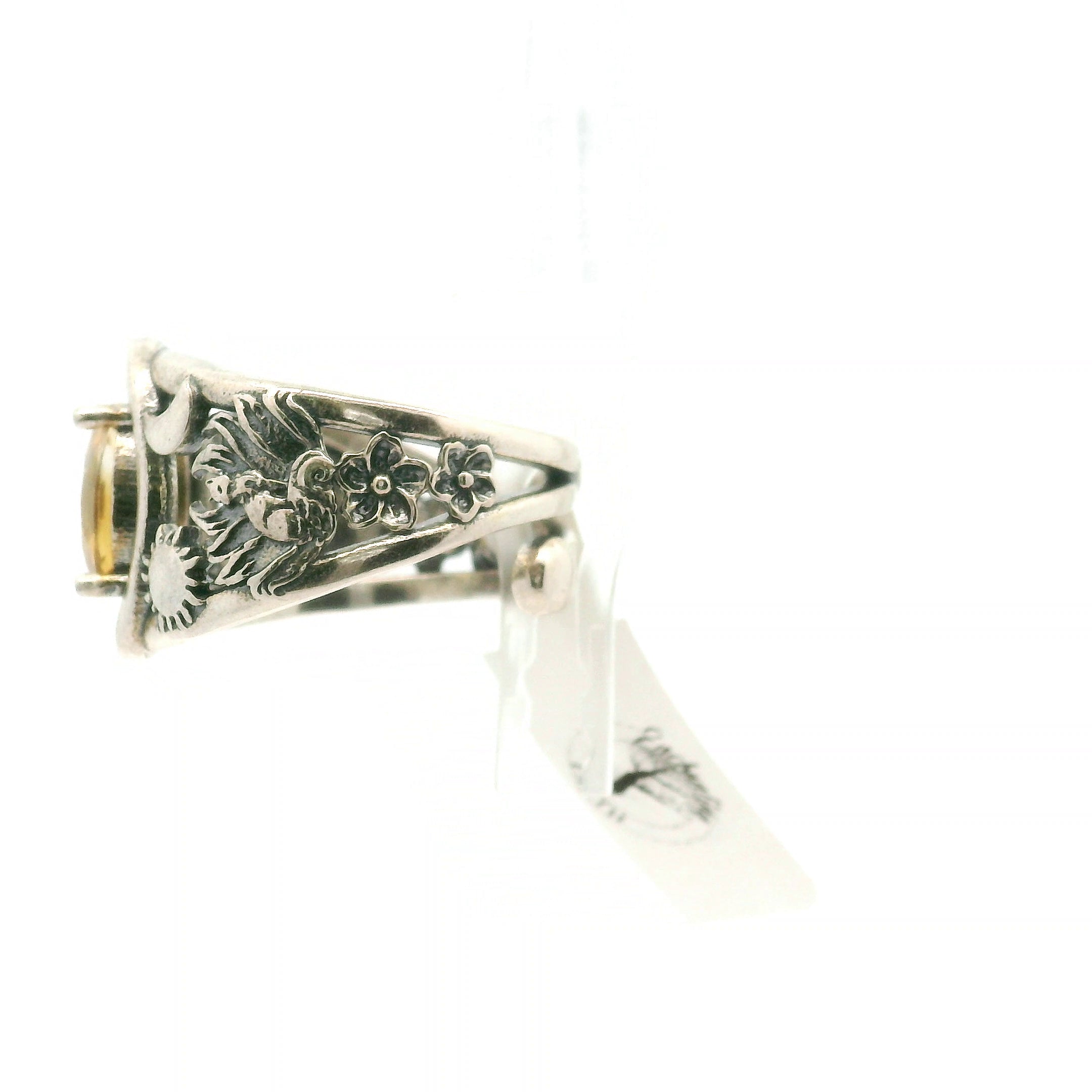 Sun And Moon Ninetails Cuff Ring .925 Silver for Healing, Intention Setting and Manifesting your Desires