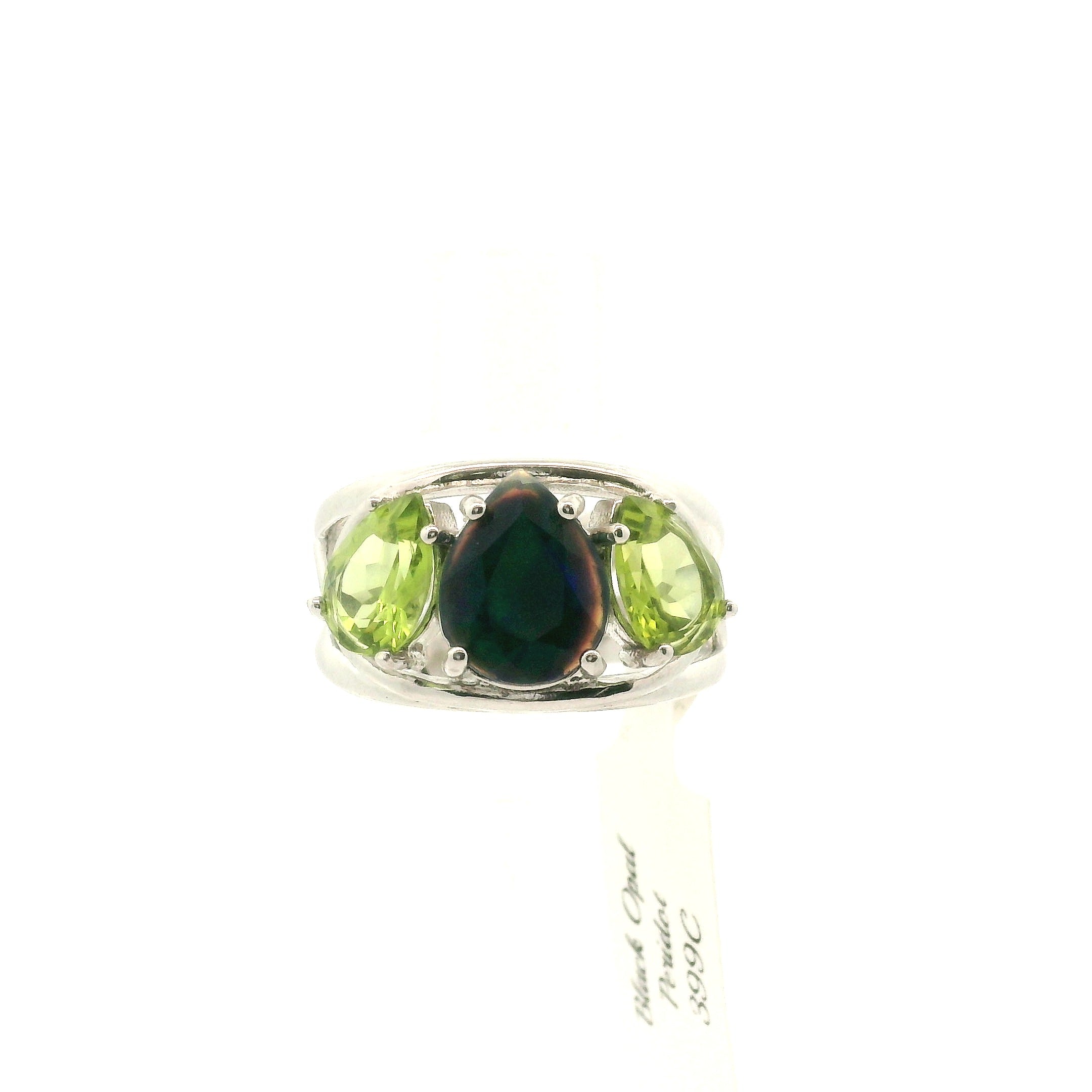 Triple Stone Crown Ring .925 Silver for Embracing your Power