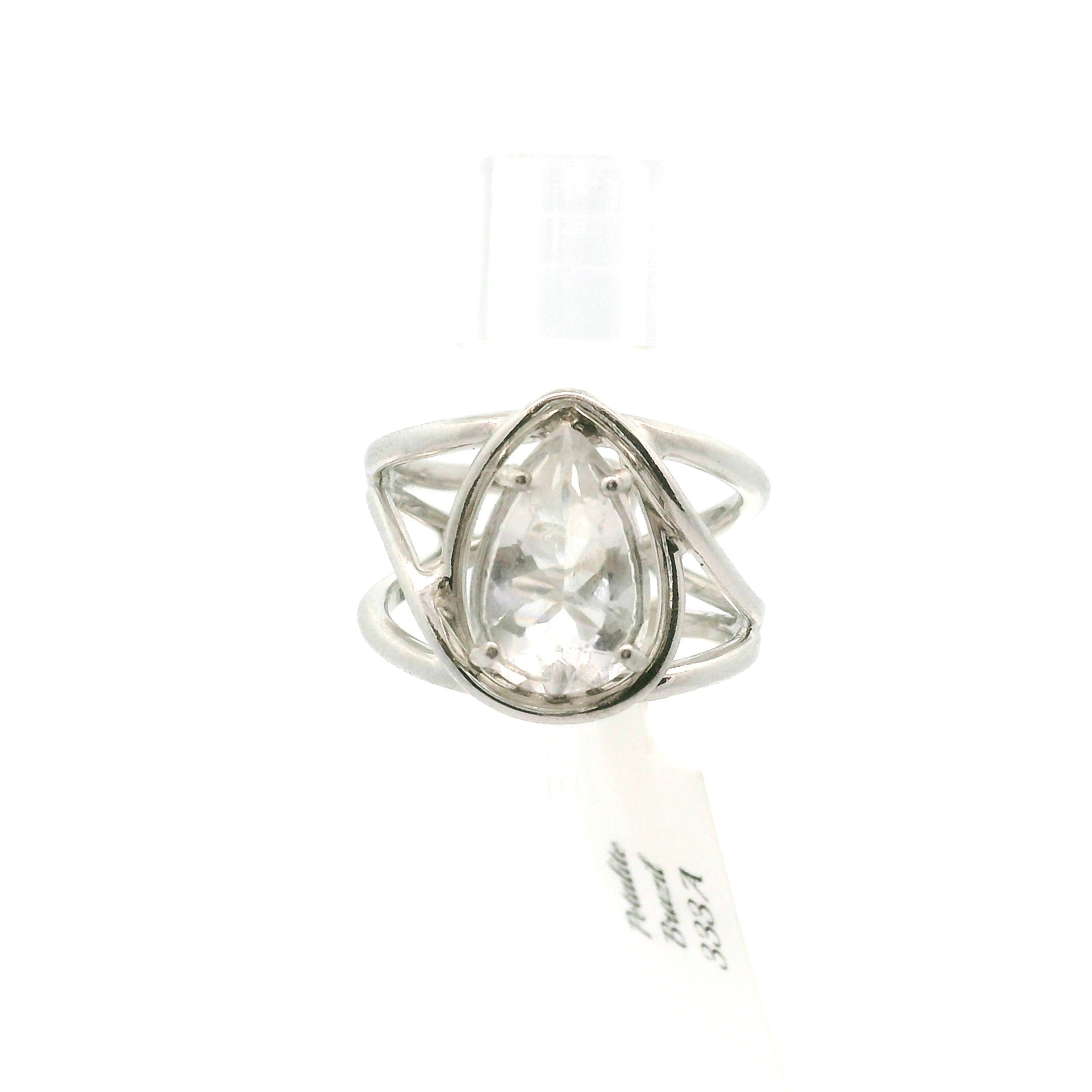 Petalite Cuff Ring .925 Silver for Profound Healing and Spiritual Advancement