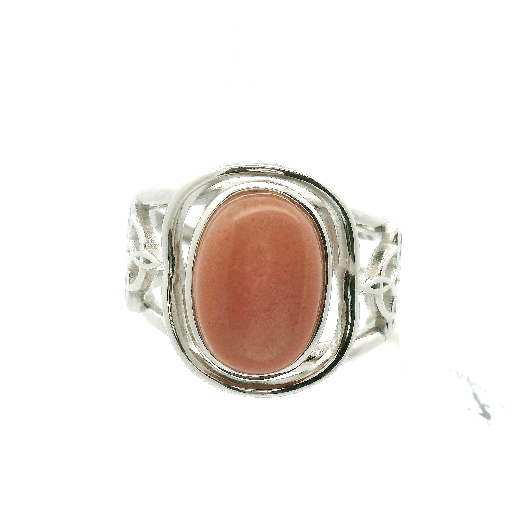 Witches Knot Cuff Ring 925 Silver for Protection, Magic and Connection to Nature