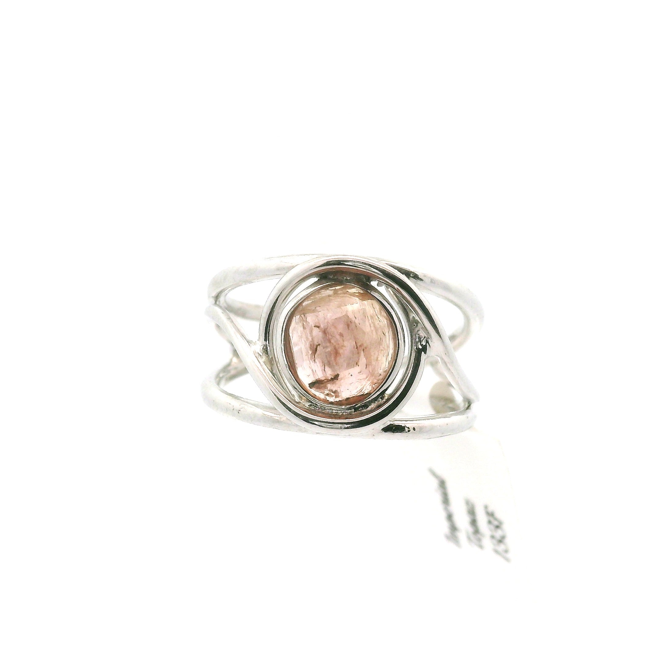 Imperial Topaz Midi Cuff Ring .925 Sterling Silver for Spiritual Transformation