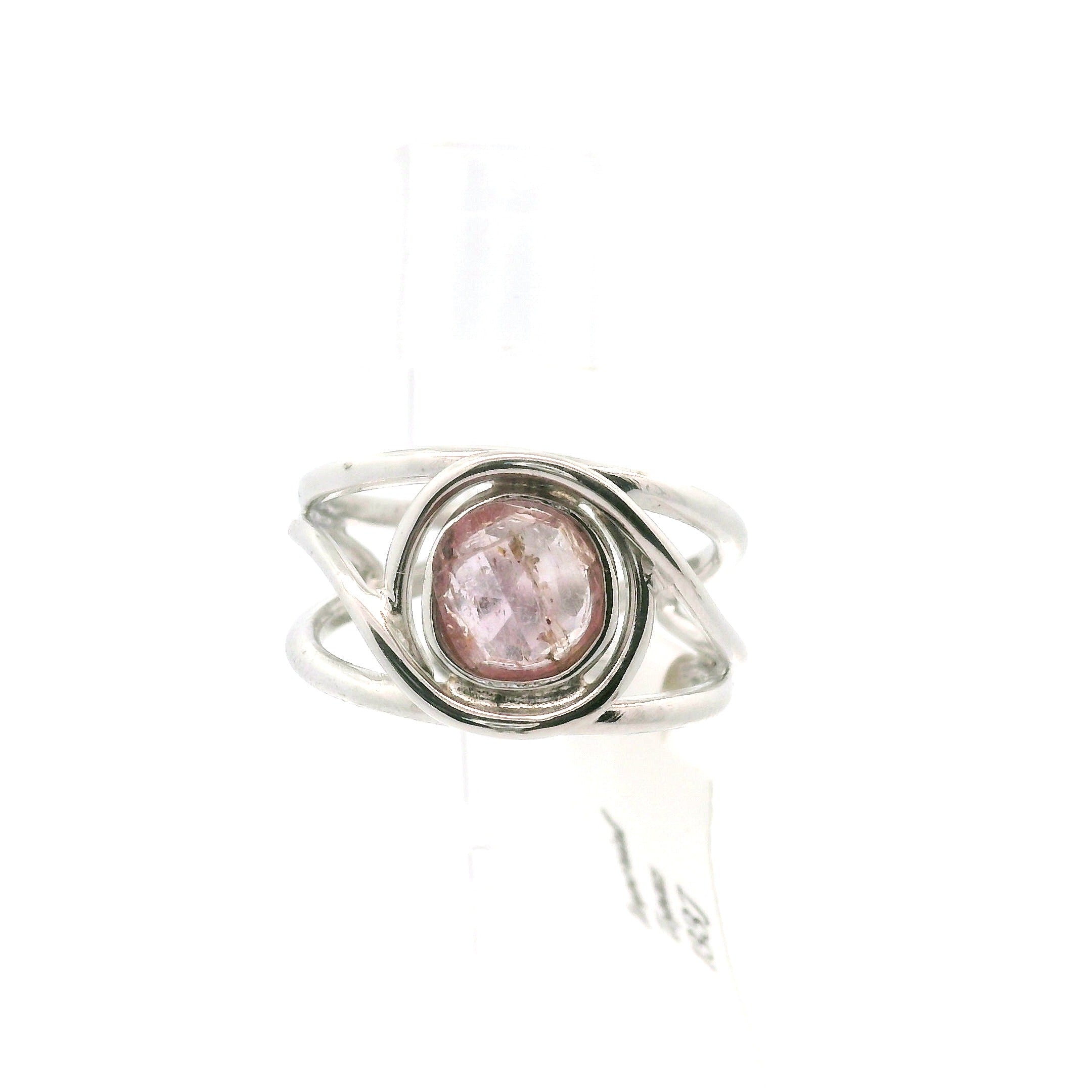 Imperial Topaz Midi Cuff Ring .925 Sterling Silver for Spiritual Transformation