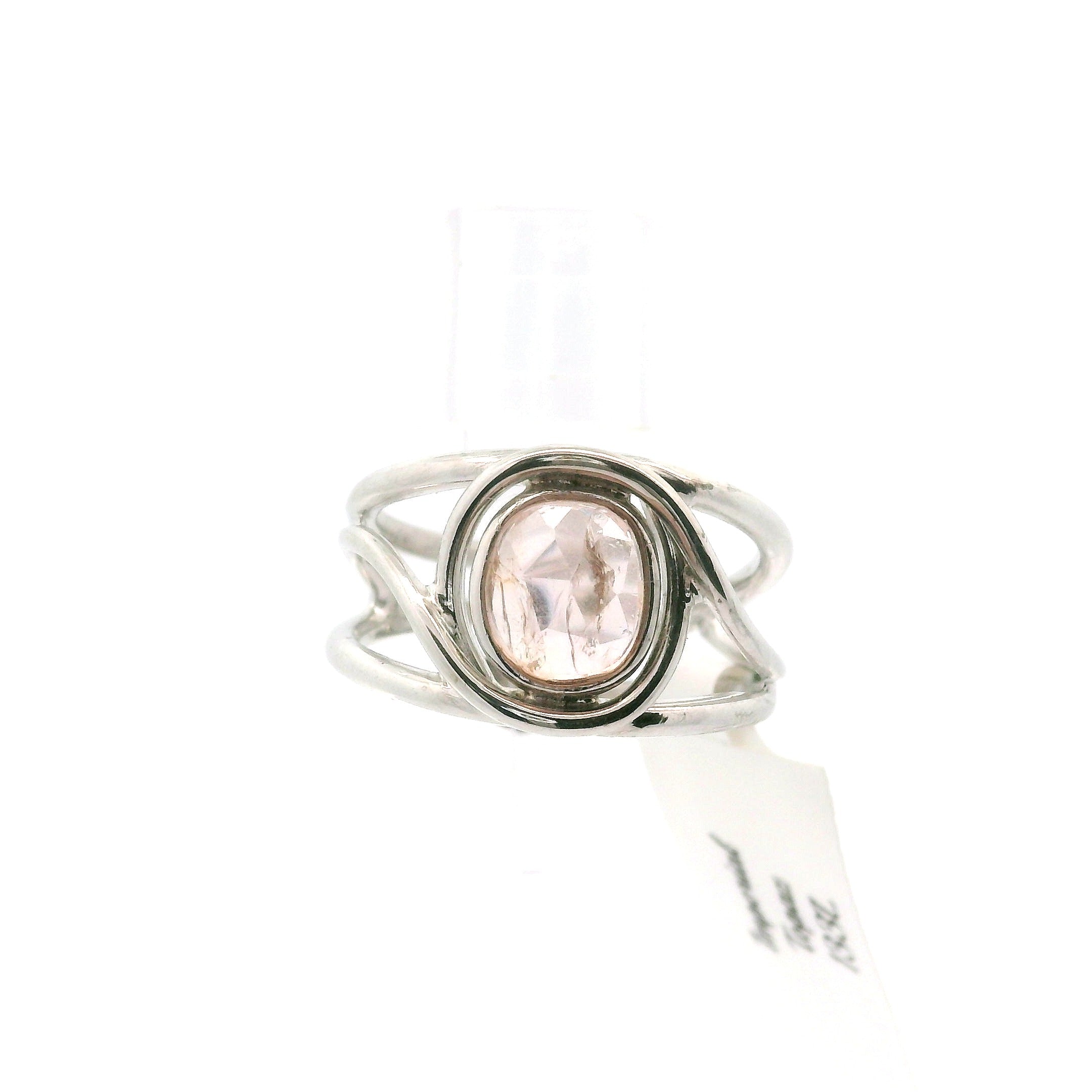 Imperial Topaz Midi Cuff Ring .925 Sterling Silver for Spiritual Transformation