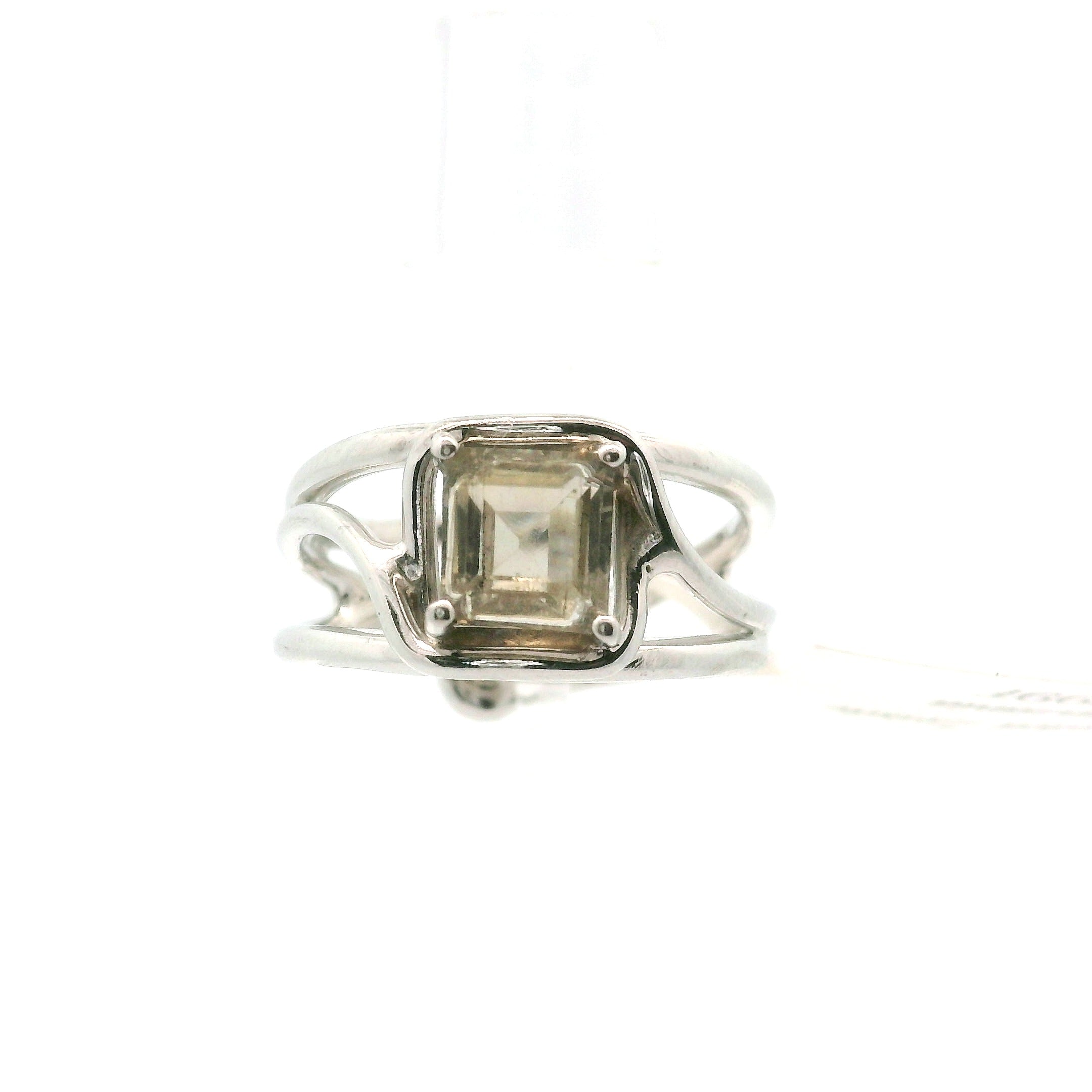 Rutilated Zoisite Cuff Ring .925 Silver for Elevating your Consciousness