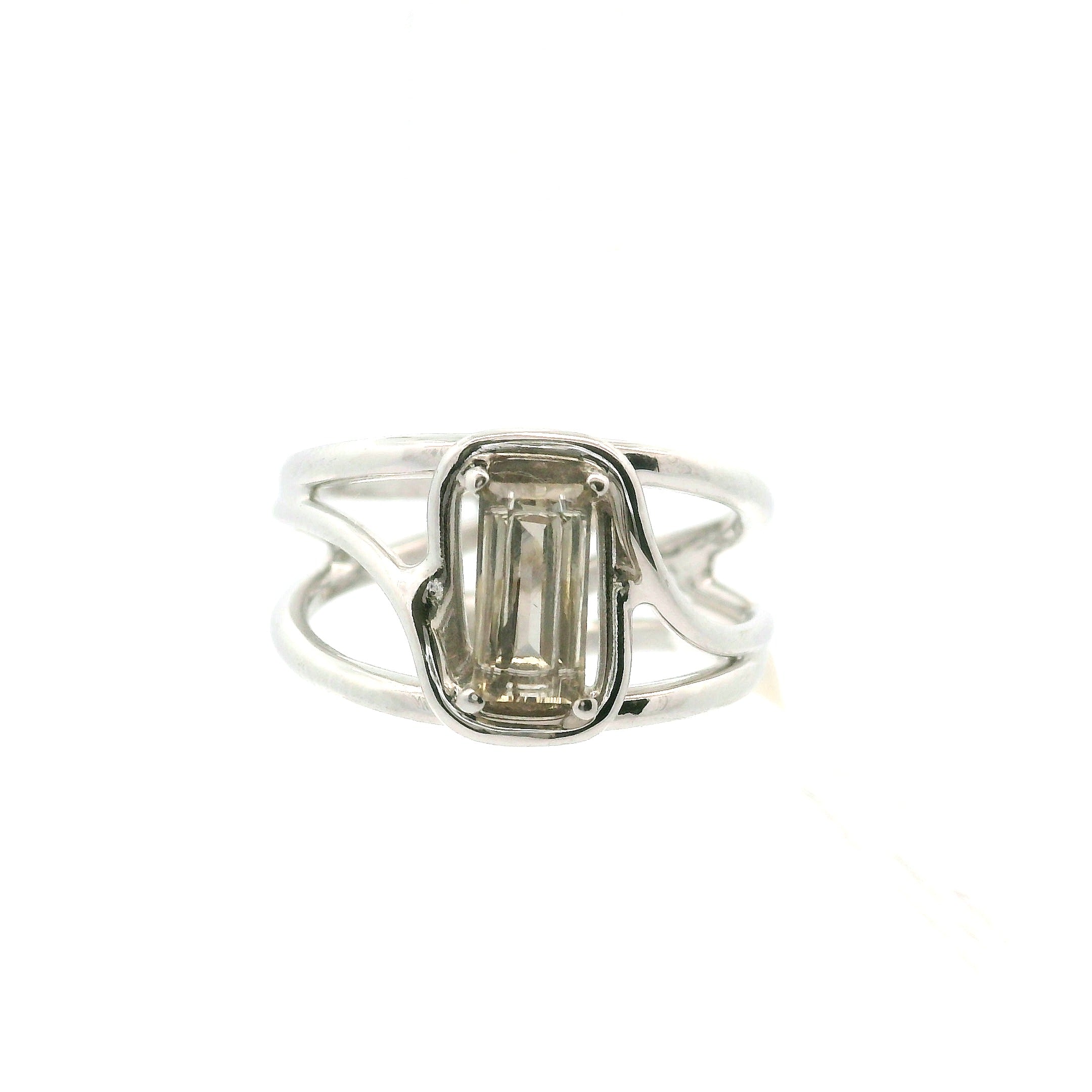 Rutilated Zoisite Cuff Ring .925 Silver for Elevating your Consciousness