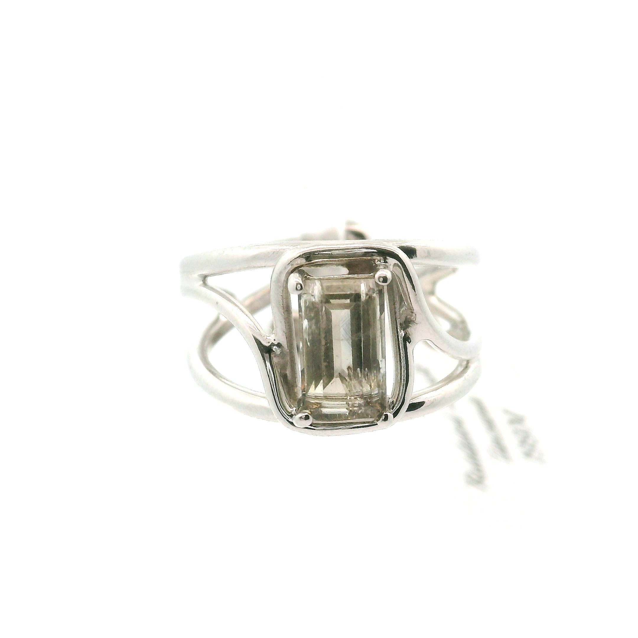 Rutilated Zoisite Cuff Ring .925 Silver for Elevating your Consciousness