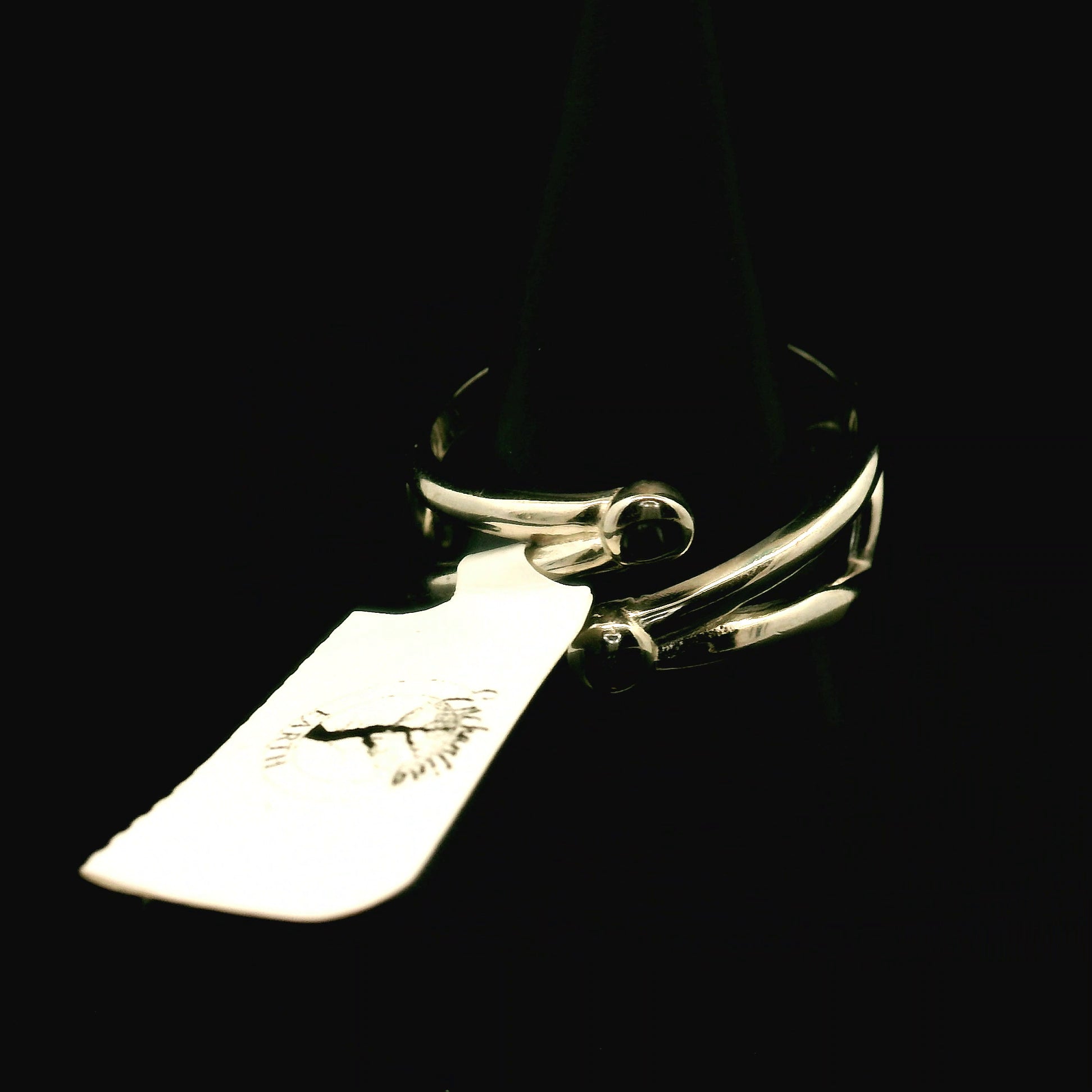 Clear Quartz Fantasy Cut Cuff Ring .925 Silver for Healing, Intention Setting and Manifesting your Desires