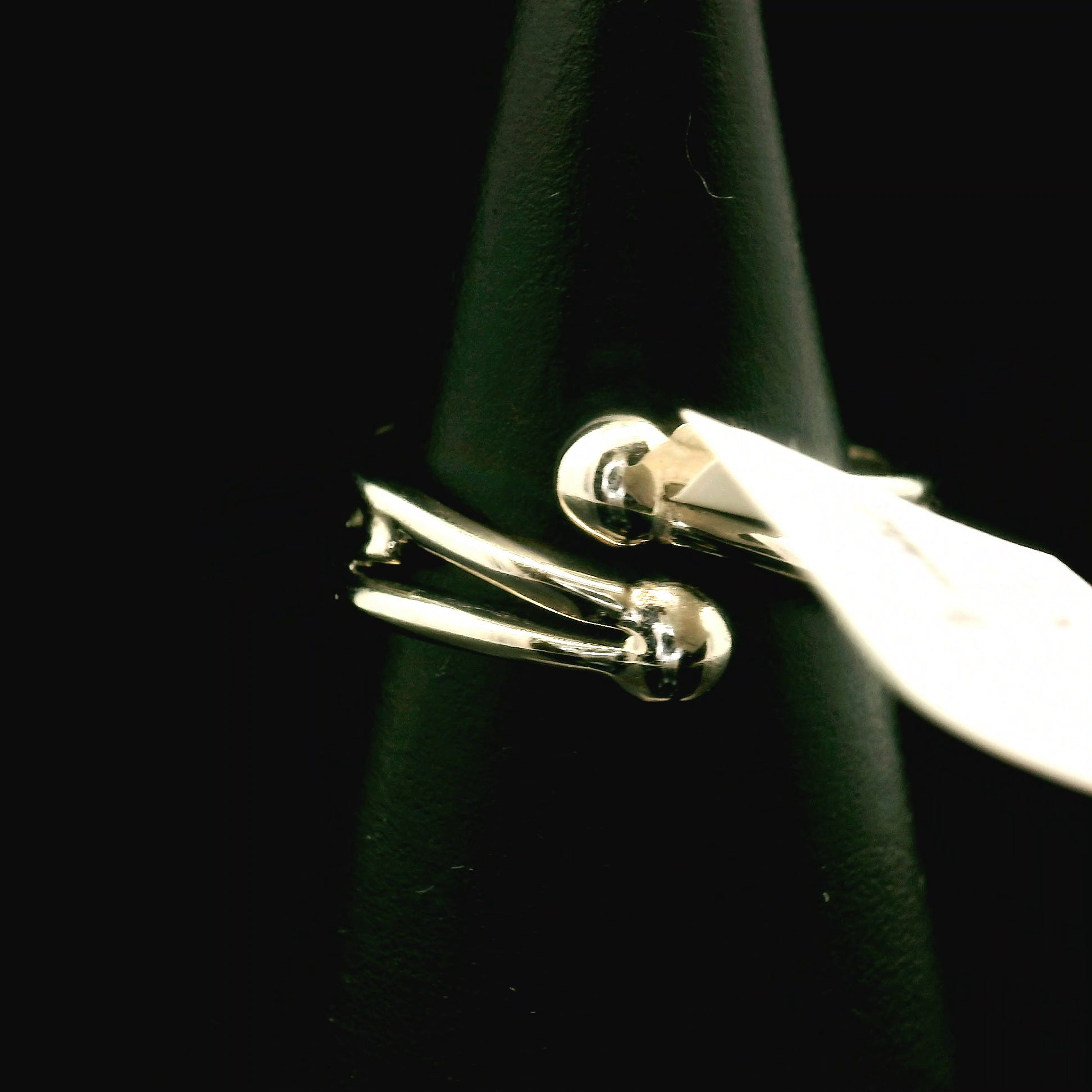 Phenakite Stacker Cuff Ring .925 Silver for Manifestations, Meditation & Mental Strength