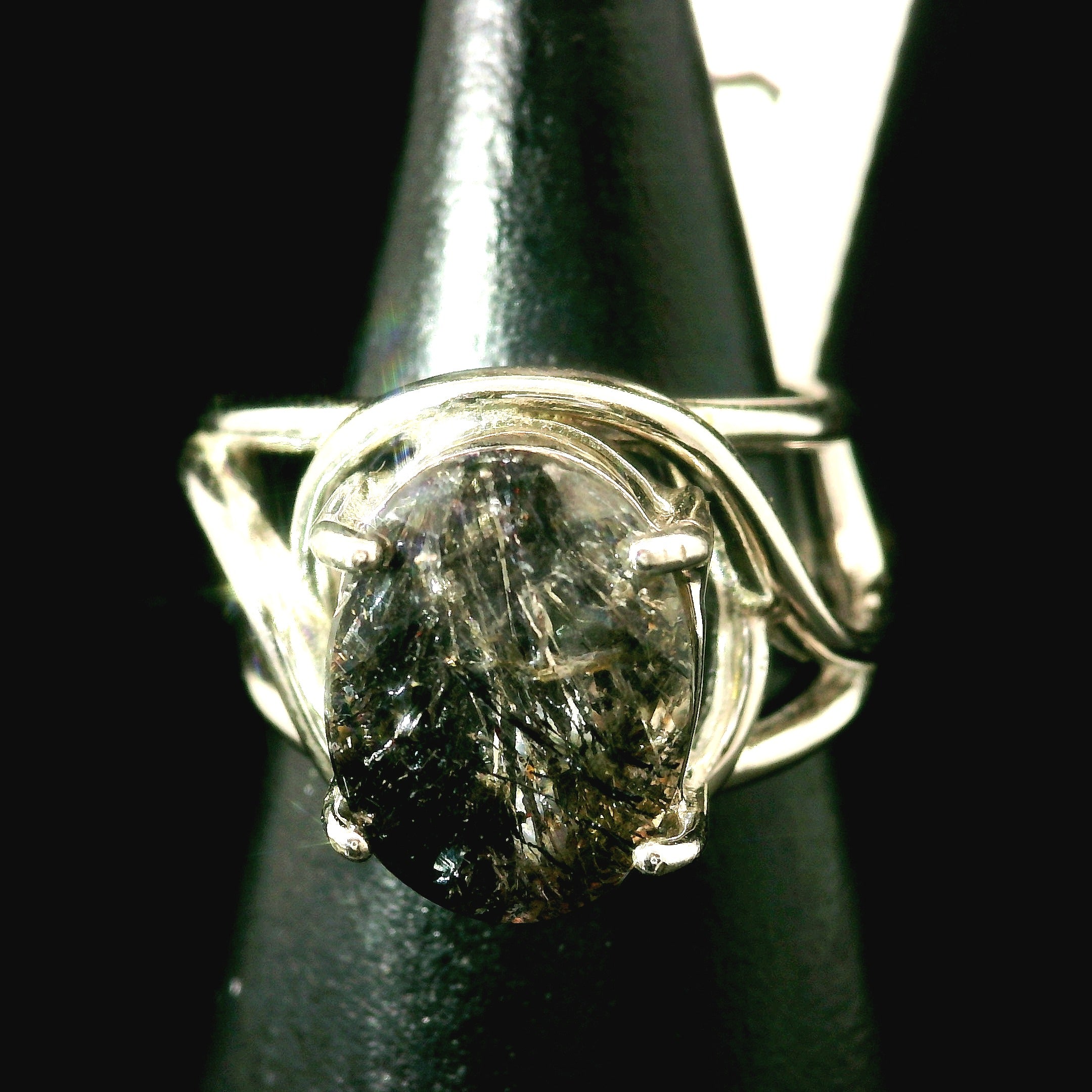 Moody Super 7 Cuff Ring .925 Sterling Silver for Creating your Dream Life