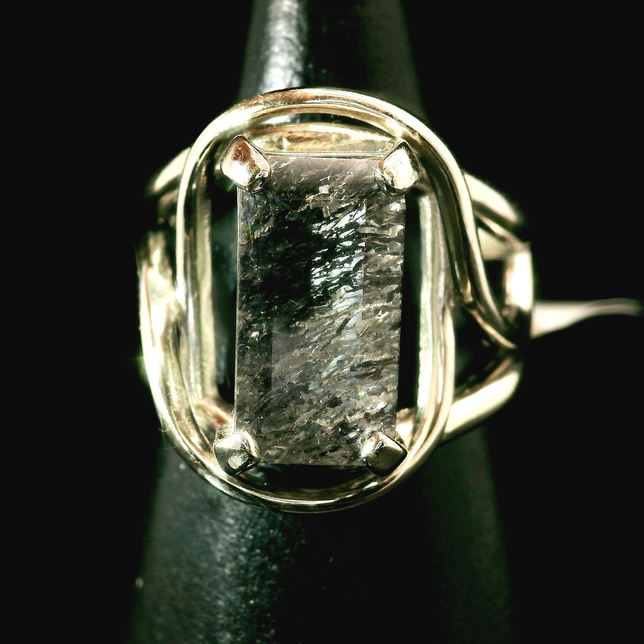 Moody Super 7 Cuff Ring .925 Sterling Silver for Creating your Dream Life