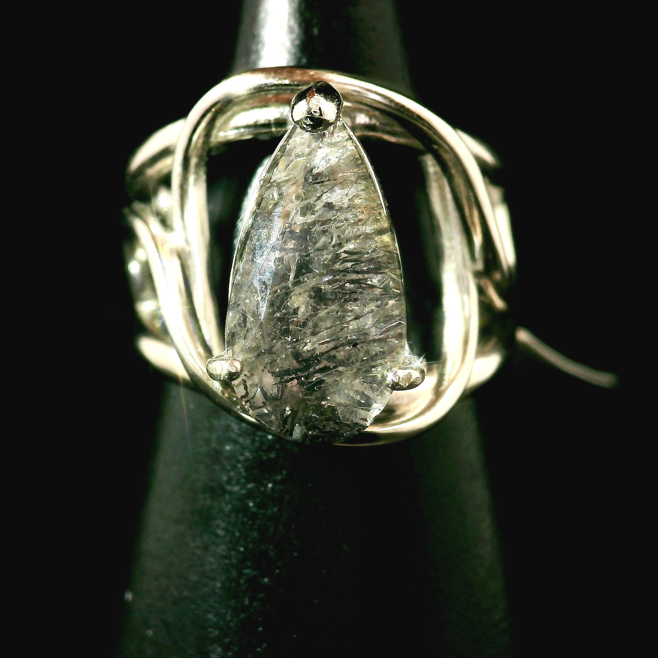 Moody Super 7 Cuff Ring .925 Sterling Silver for Creating your Dream Life