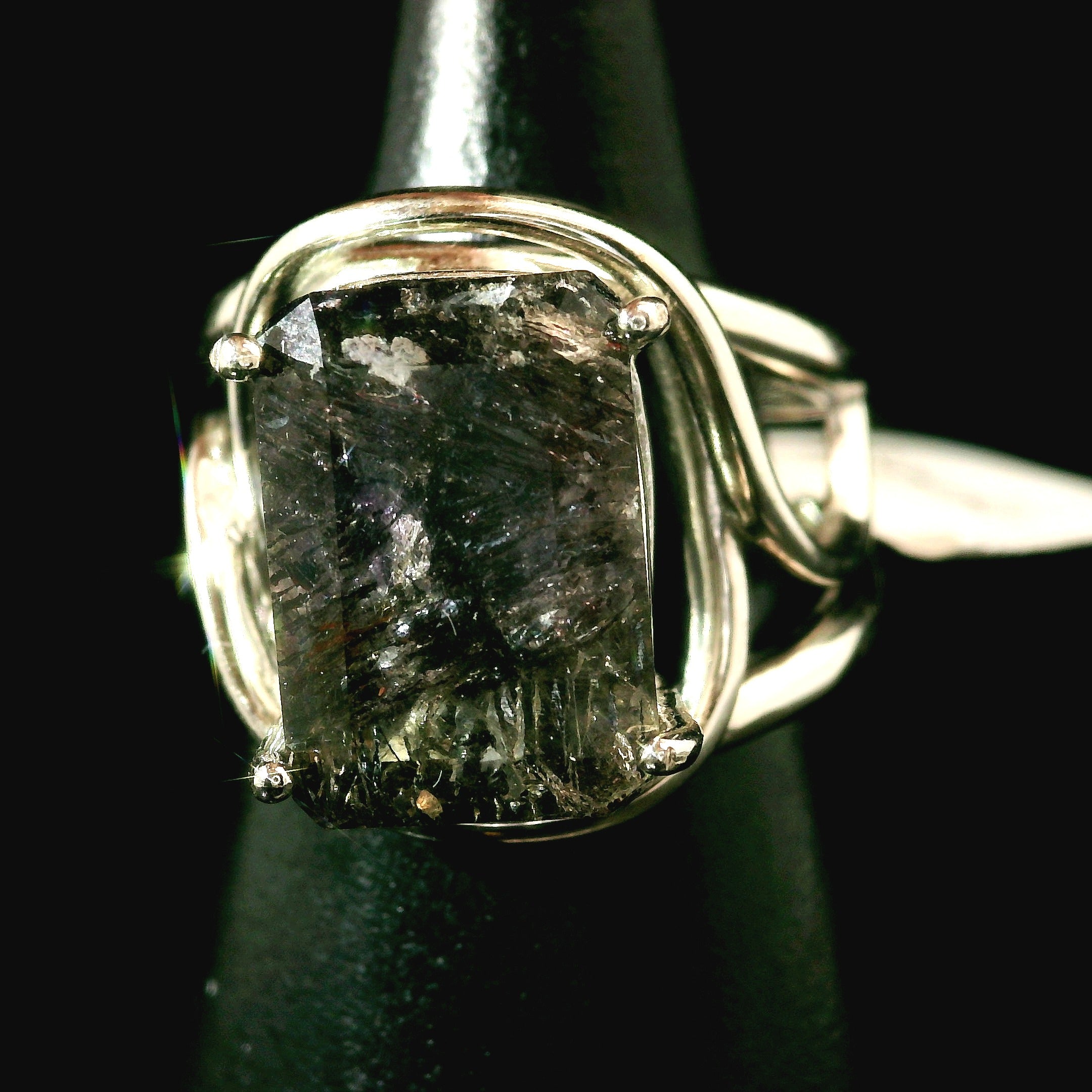 Moody Super 7 Cuff Ring .925 Sterling Silver for Creating your Dream Life