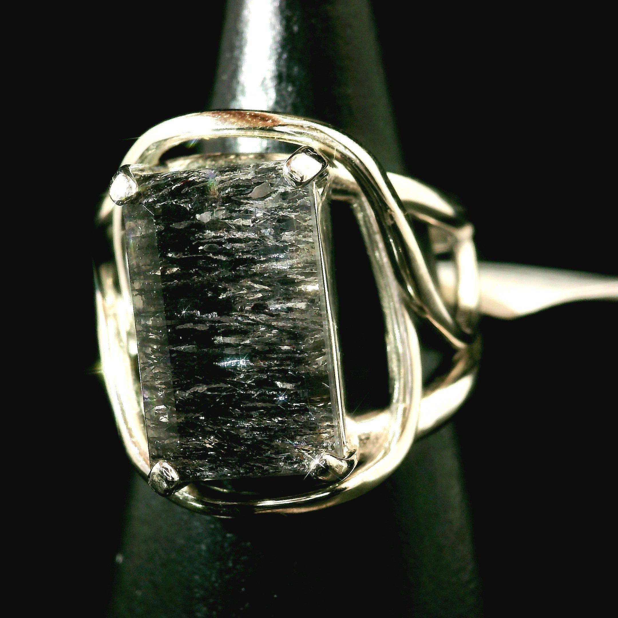 Moody Super 7 Cuff Ring .925 Sterling Silver for Creating your Dream Life