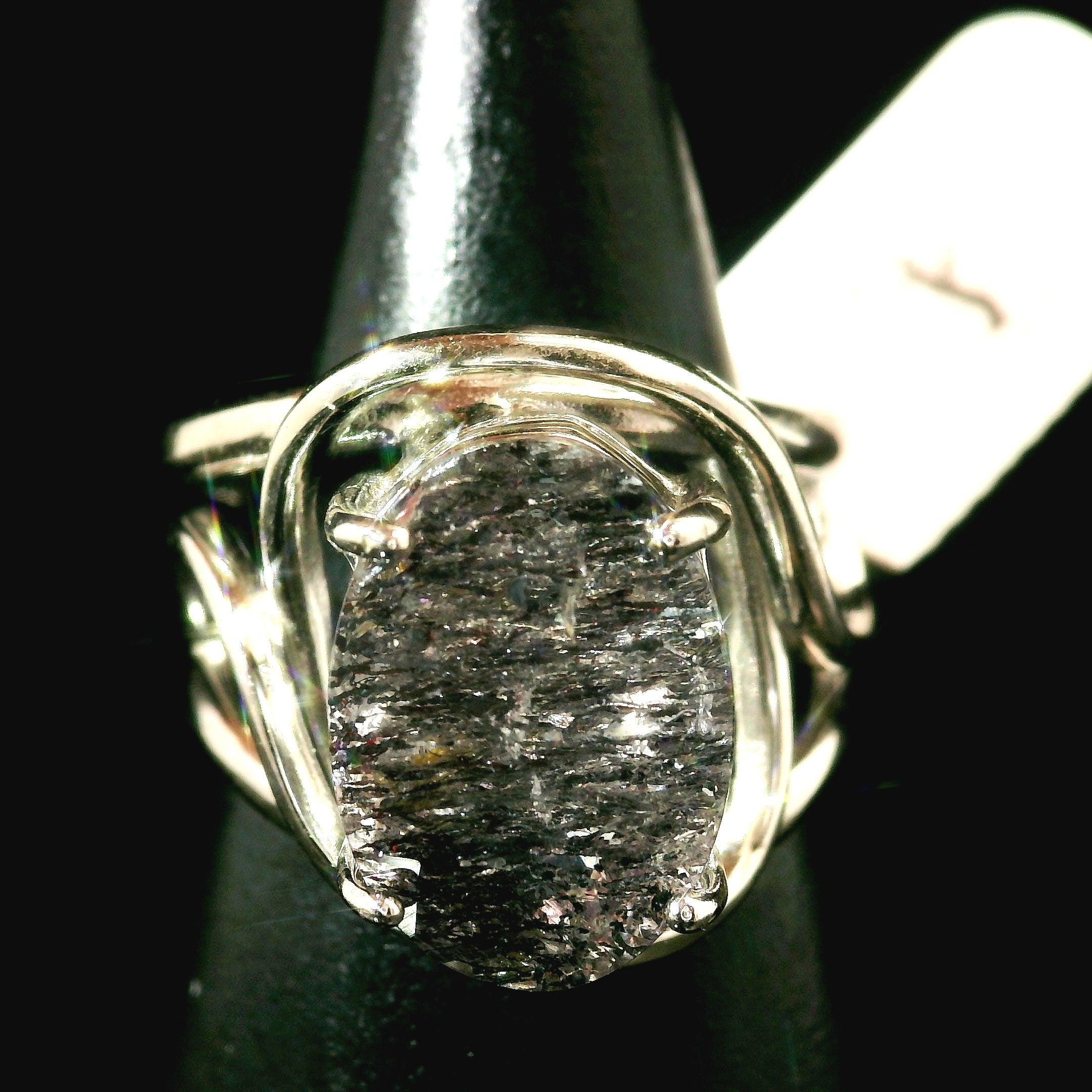 Moody Super 7 Cuff Ring .925 Sterling Silver for Creating your Dream Life