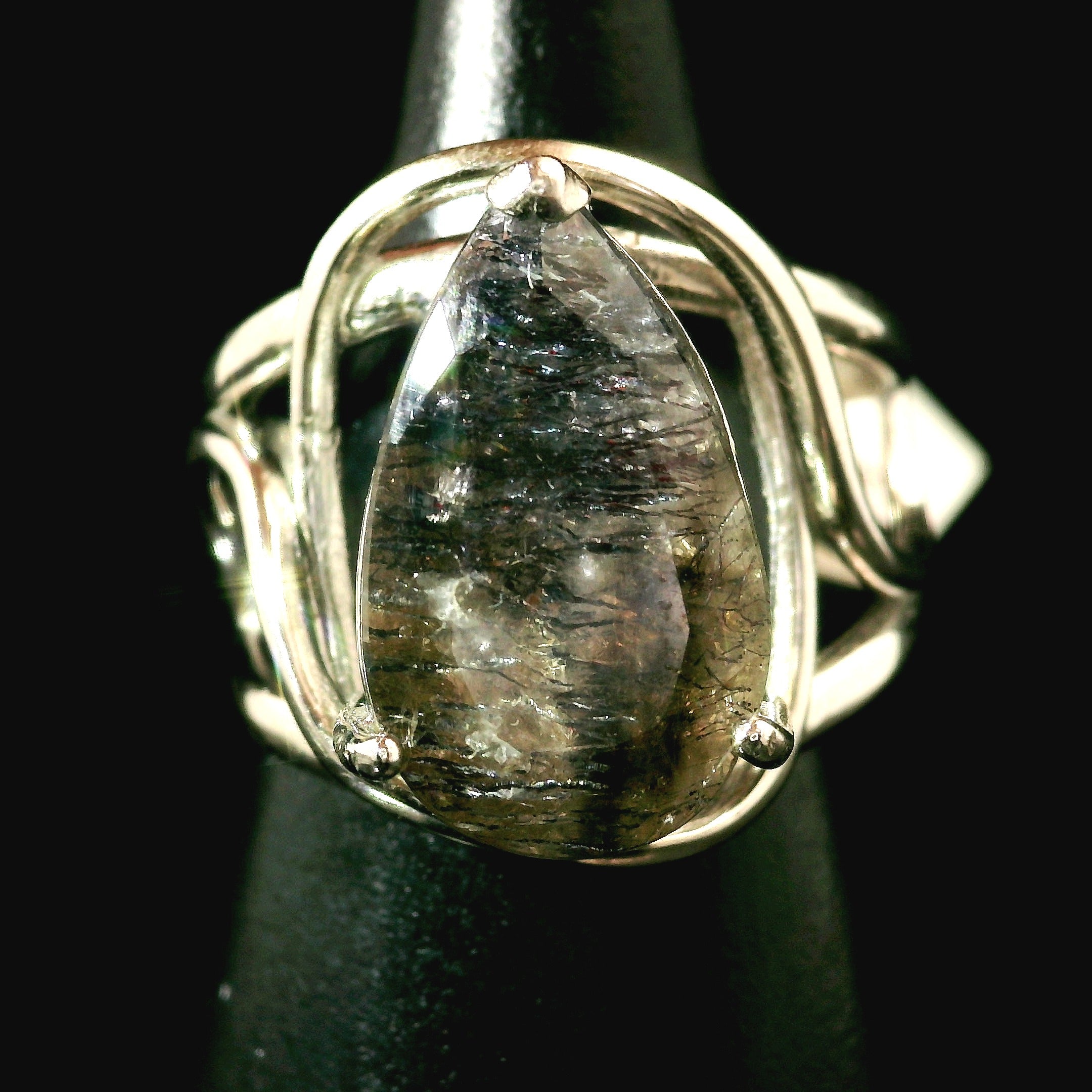 Moody Super 7 Cuff Ring .925 Sterling Silver for Creating your Dream Life