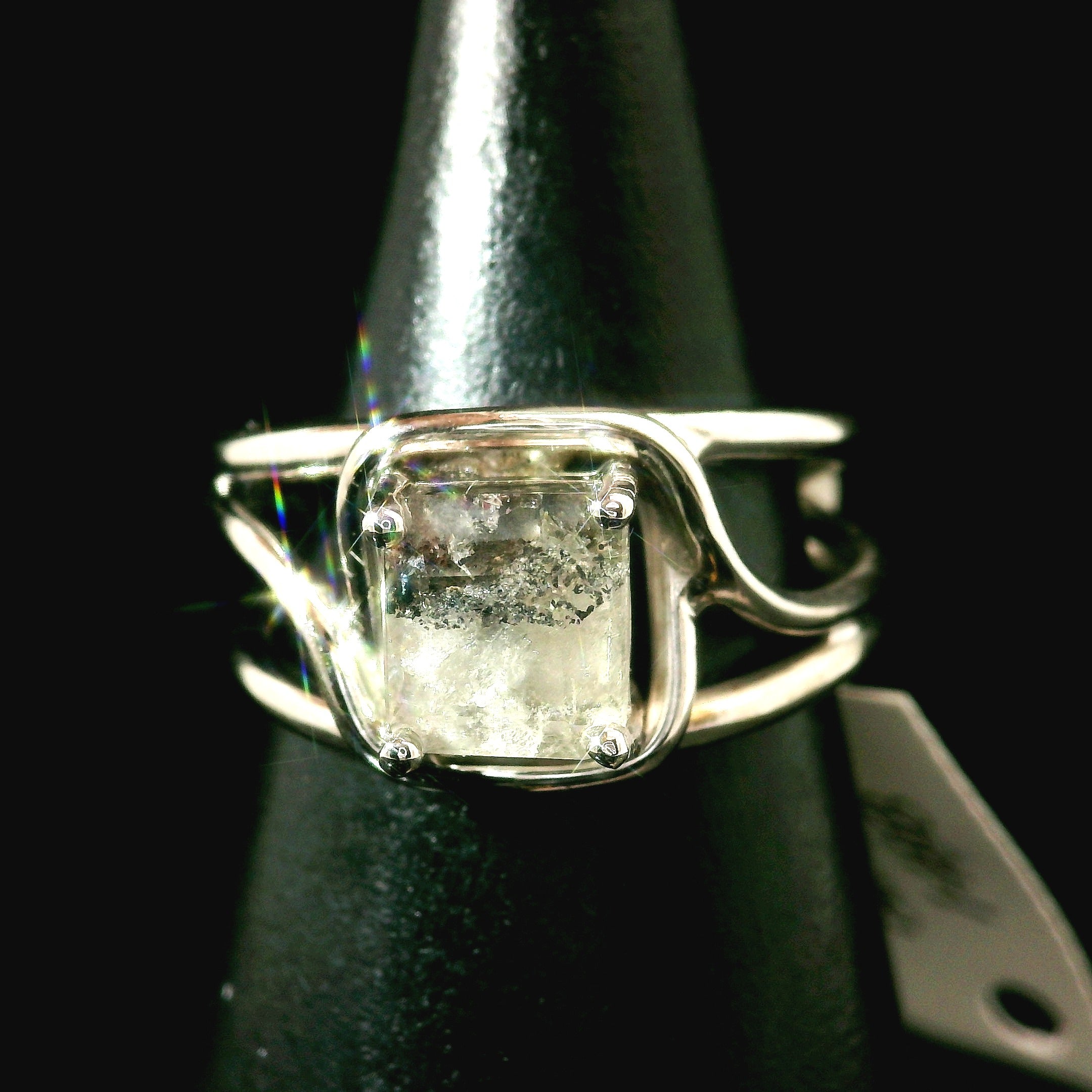 Moody Super 7 Cuff Ring .925 Sterling Silver for Creating your Dream Life