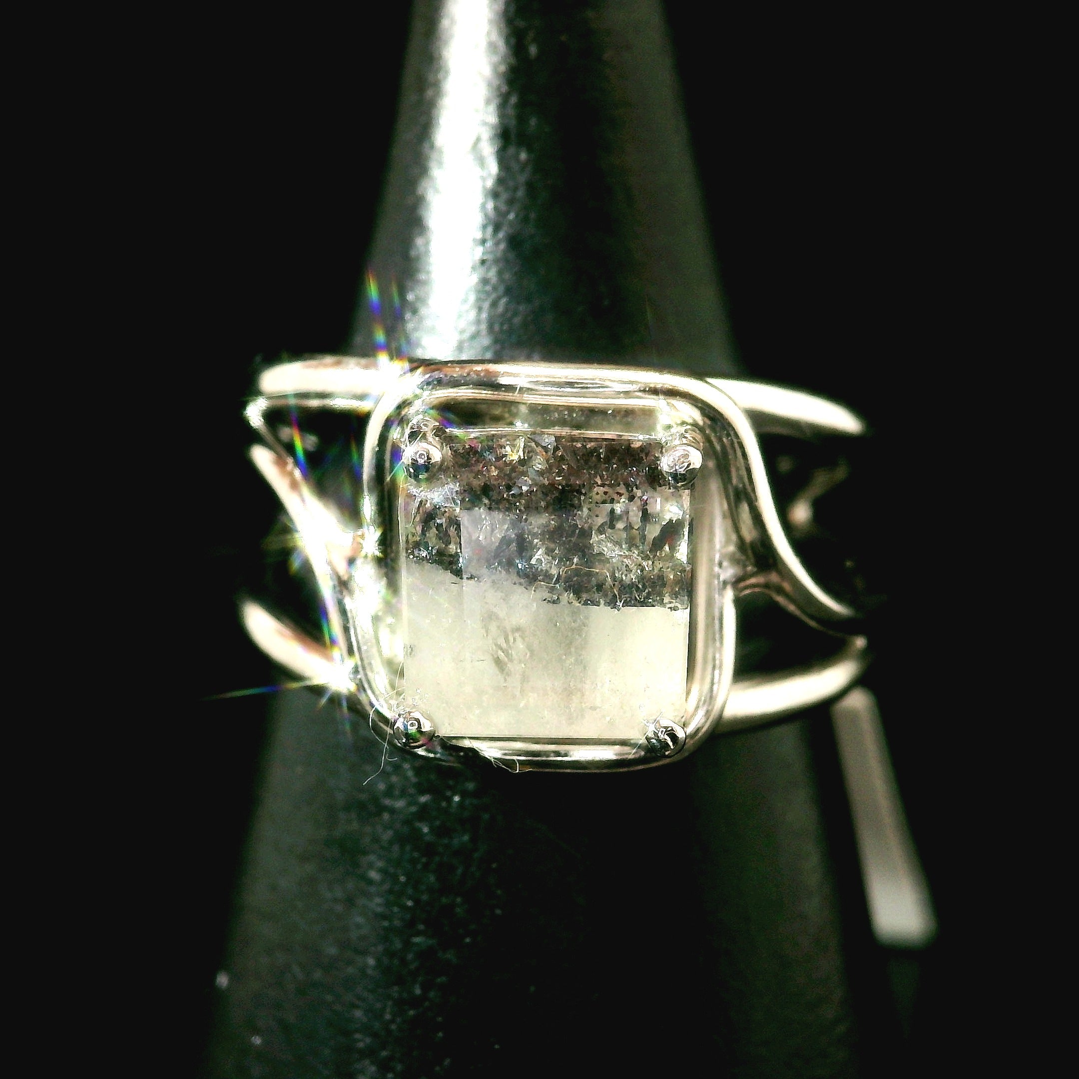 Moody Super 7 Cuff Ring .925 Sterling Silver for Creating your Dream Life