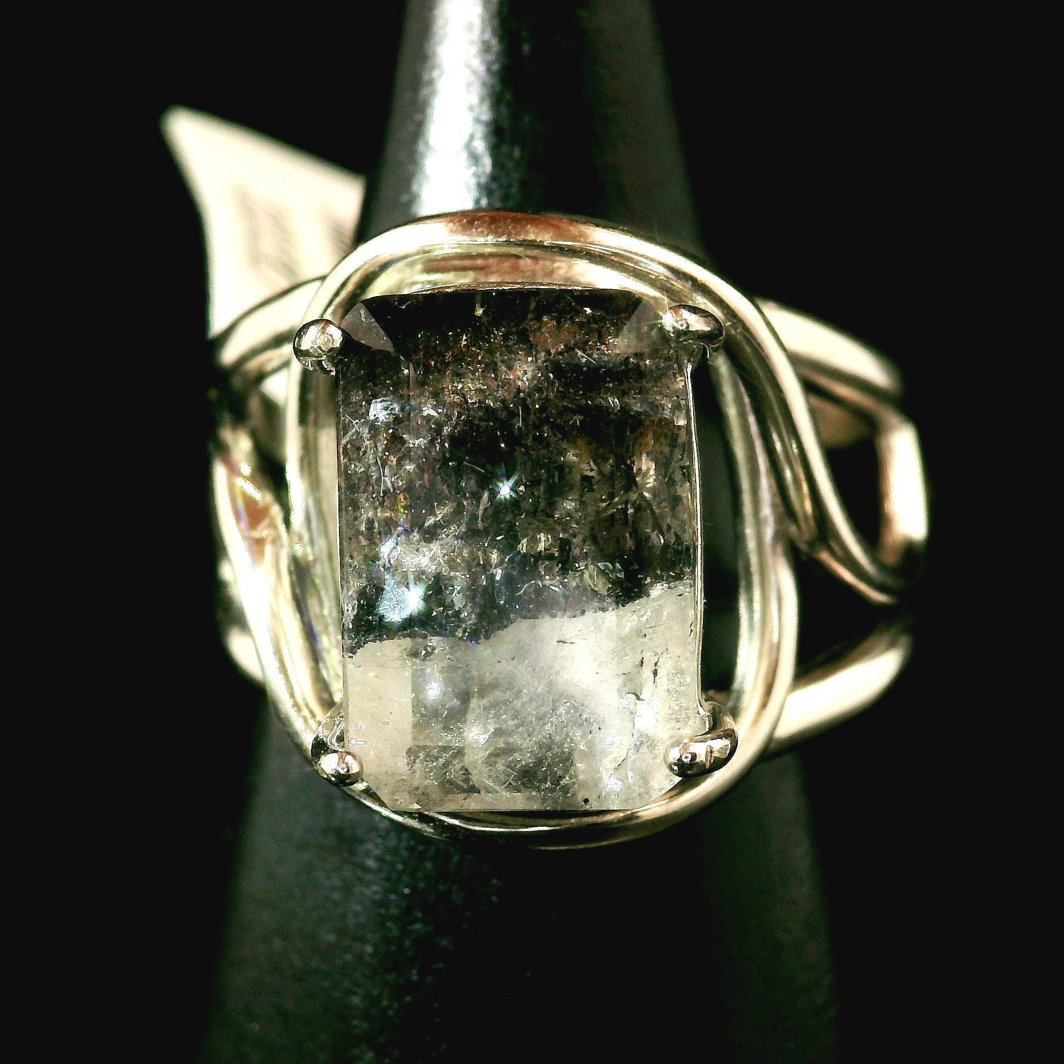 Moody Super 7 Cuff Ring .925 Sterling Silver for Creating your Dream Life