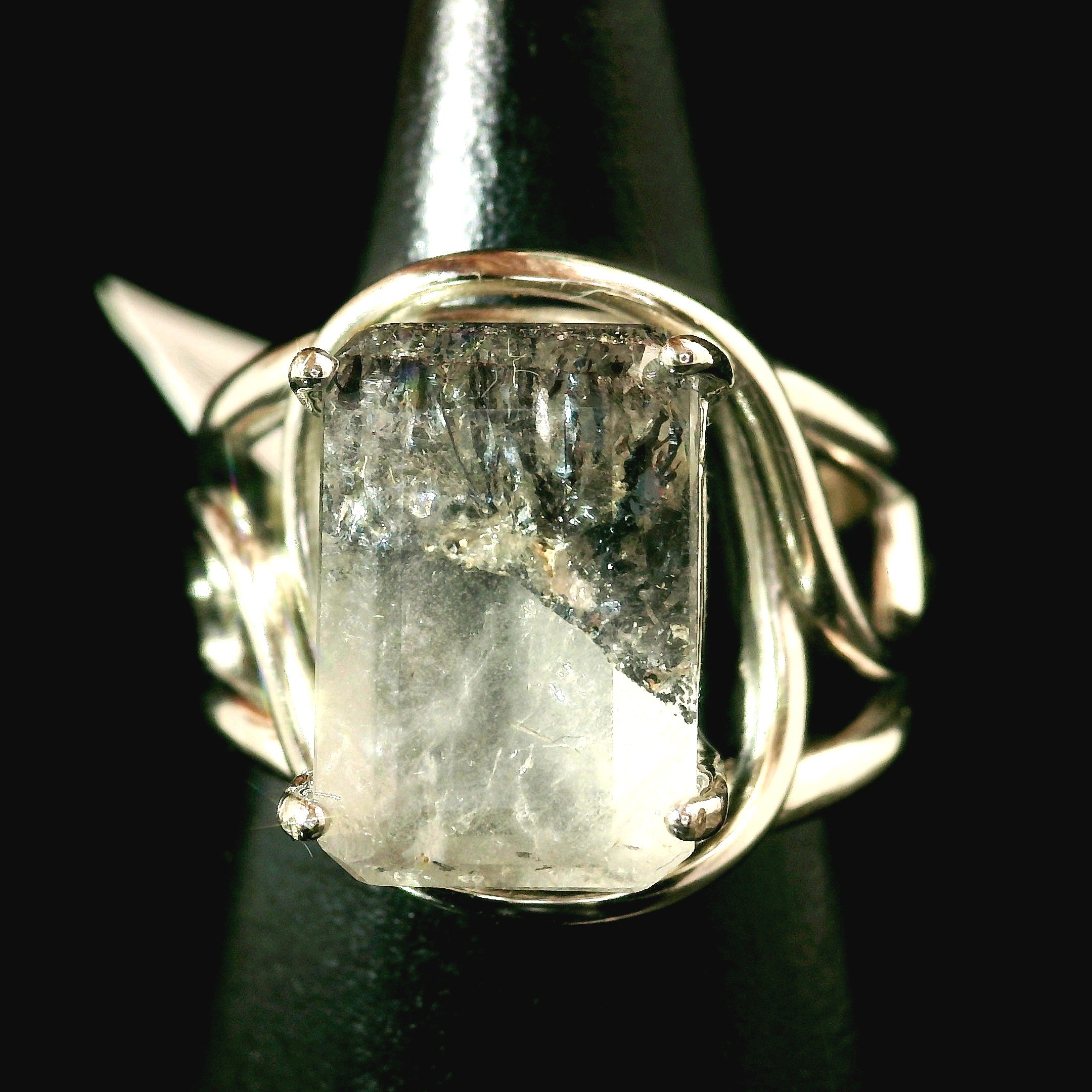 Moody Super 7 Cuff Ring .925 Sterling Silver for Creating your Dream Life