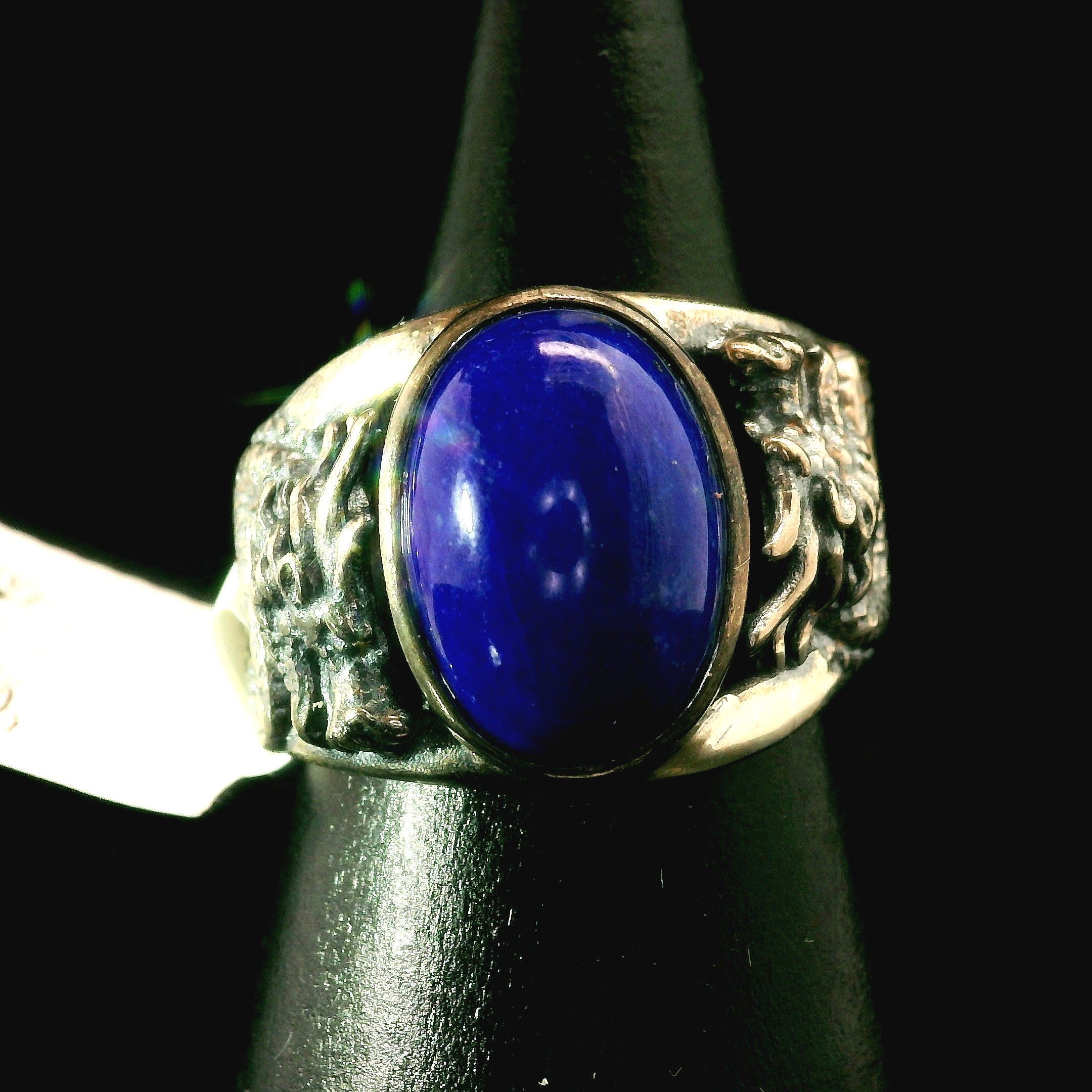 Dragon Cuff Ring 925 Silver for Courage, Protection and Personal Power