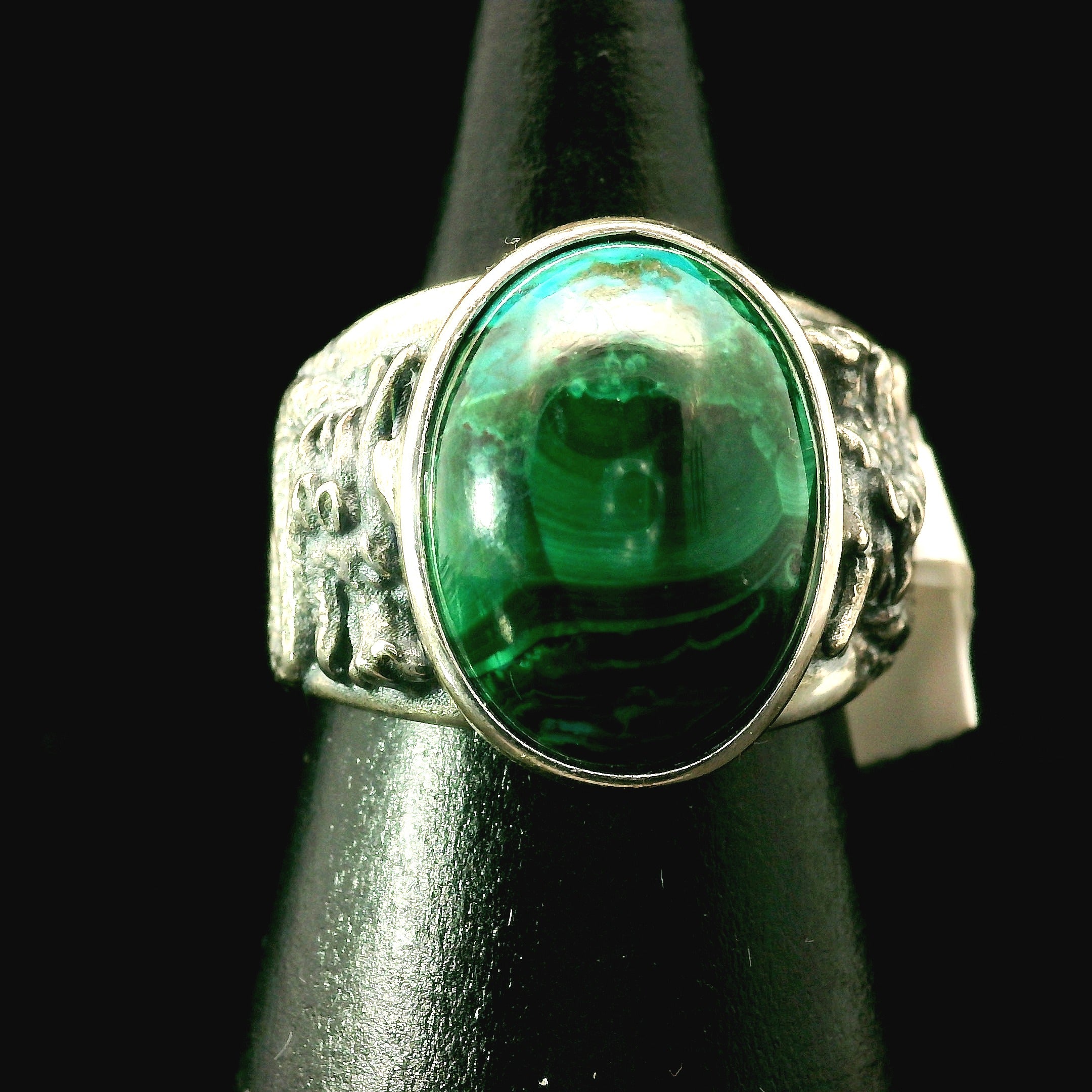 Dragon Cuff Ring 925 Silver for Courage, Protection and Personal Power