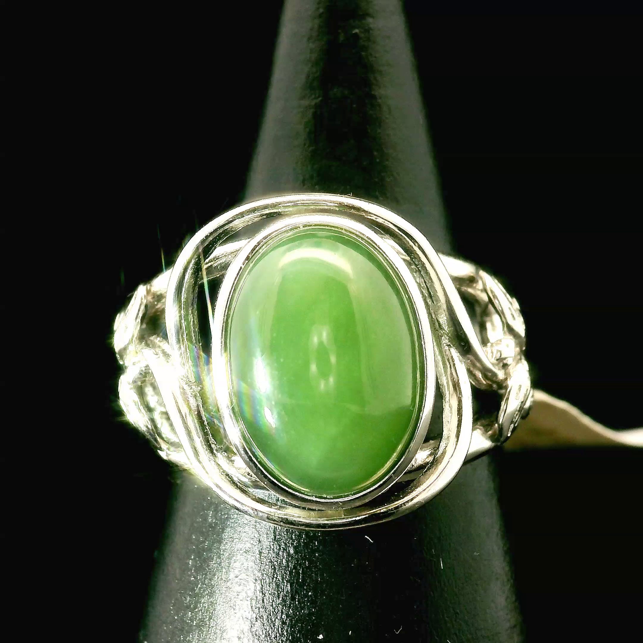 Dragonfly Cuff Ring 925 Silver for Transformation, Adaptability and Growth