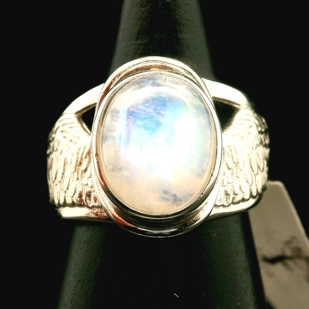 Angel Wings Cuff Ring 925 Silver for Angelic Connection, Guidance and ...