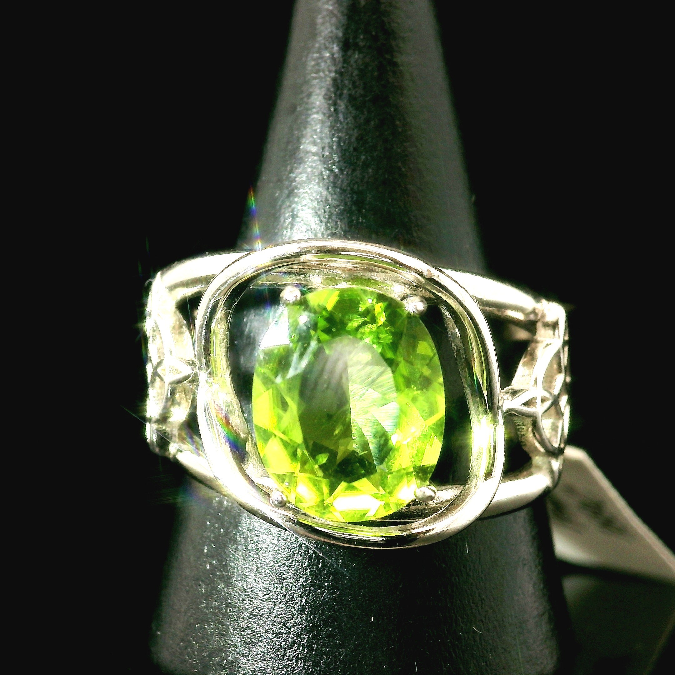 Witches Knot Cuff Ring 925 Silver for Protection, Magic and Connection to Nature