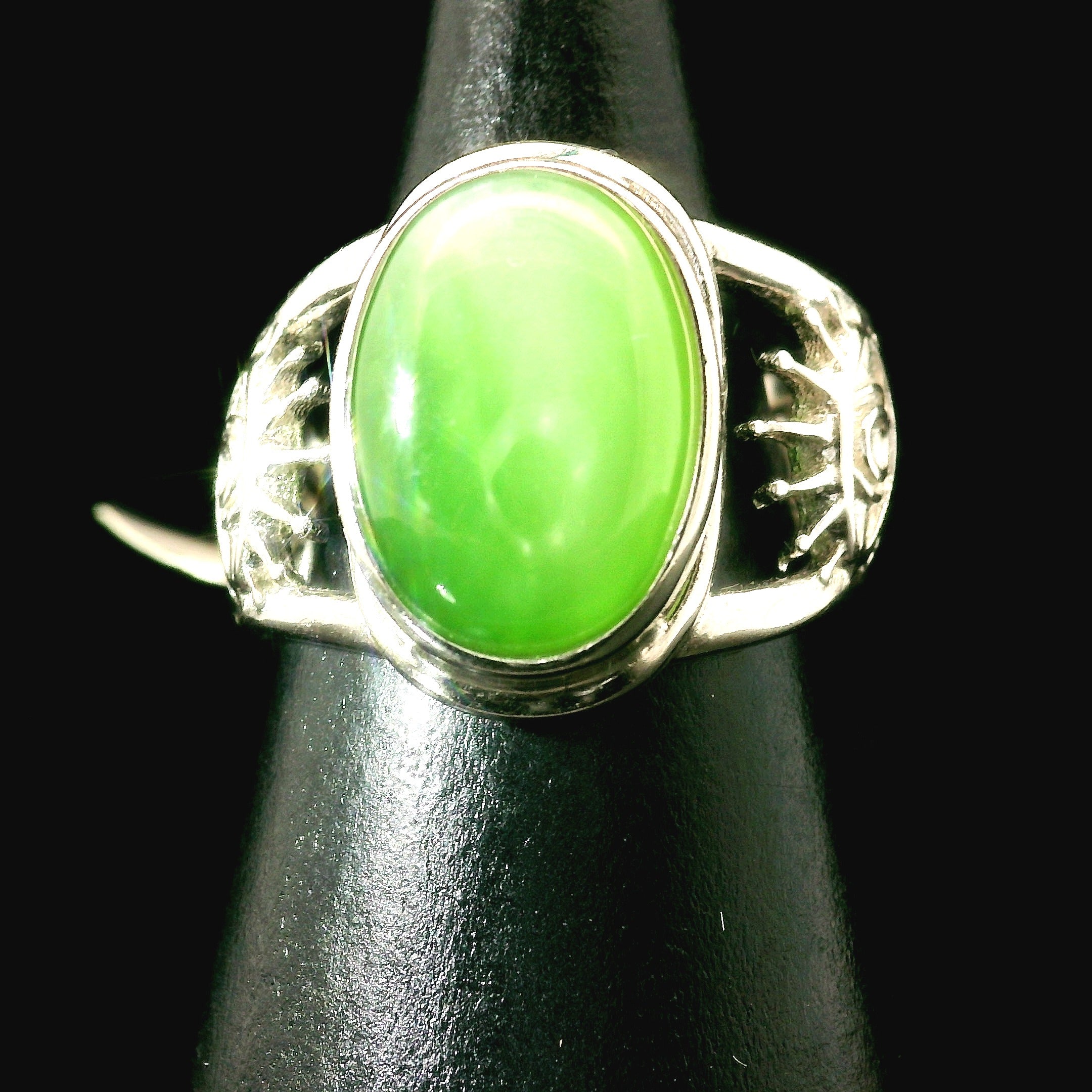 Evil Eye Cuff Ring 925 Silver for Good Luck and Protection