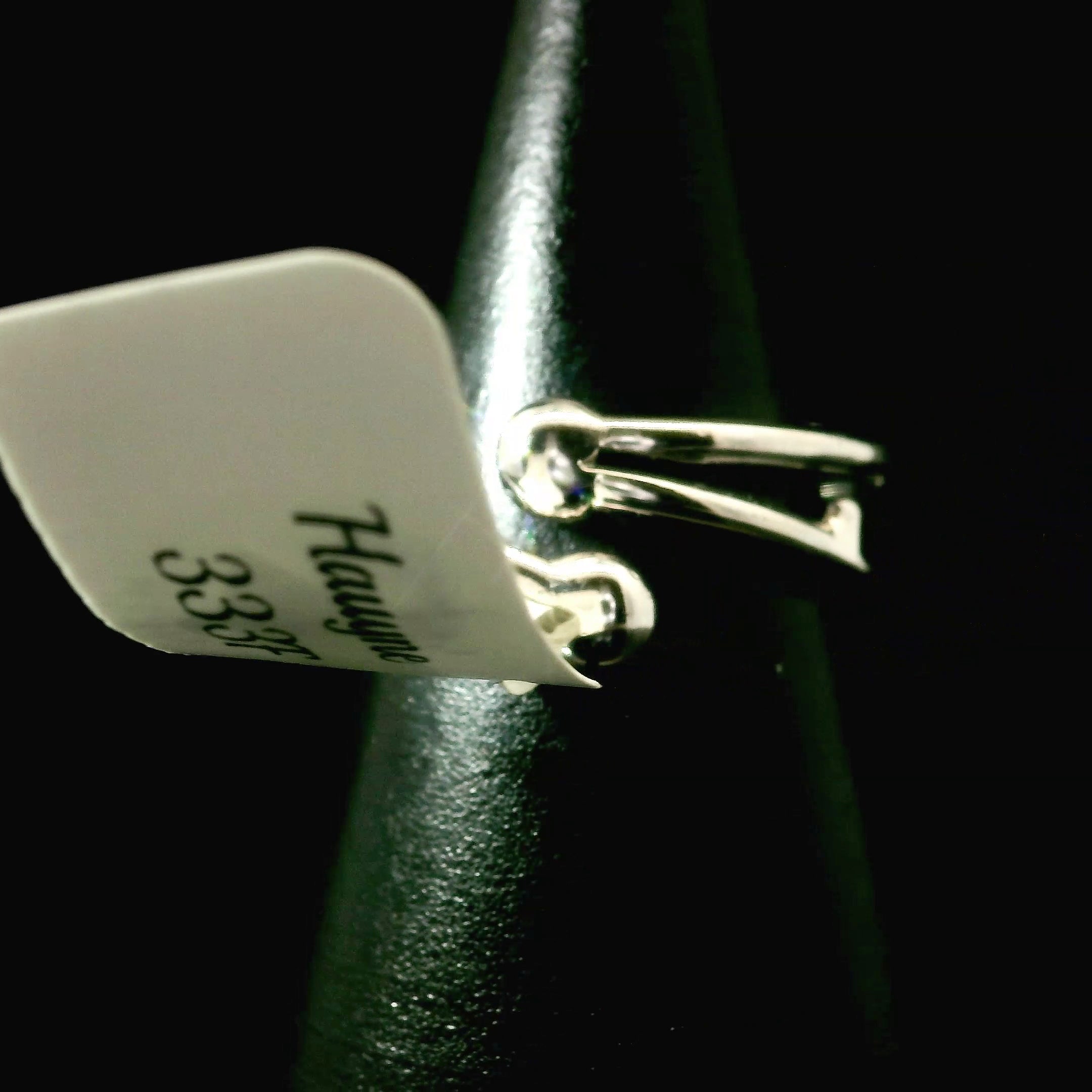 Hauyne Midi Cuff Ring 925 Silver for Intuition, Energy Purification and Spiritual Communication