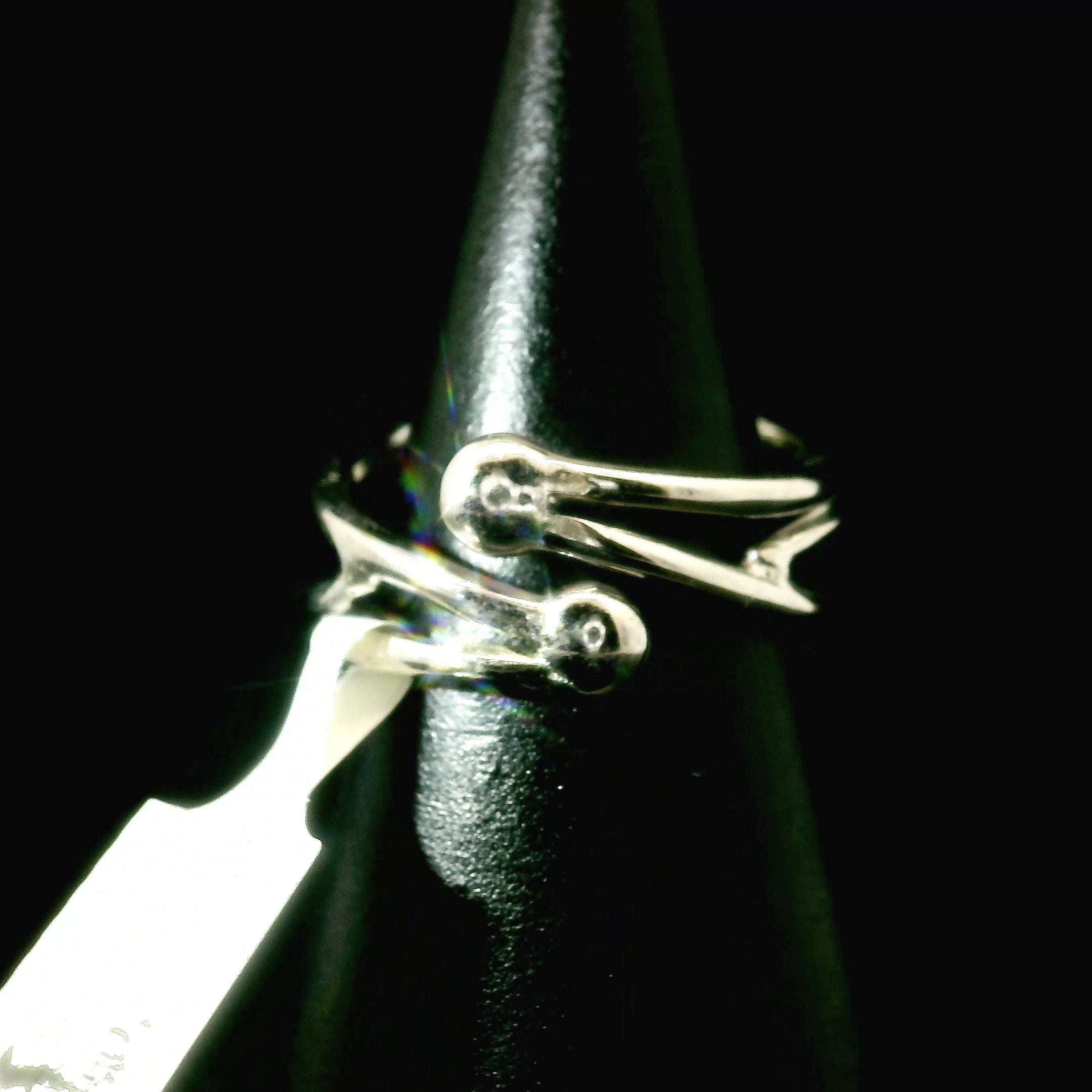 Villiaumite Cuff Ring 925 Silver for Passion, Vitality and Personal Power